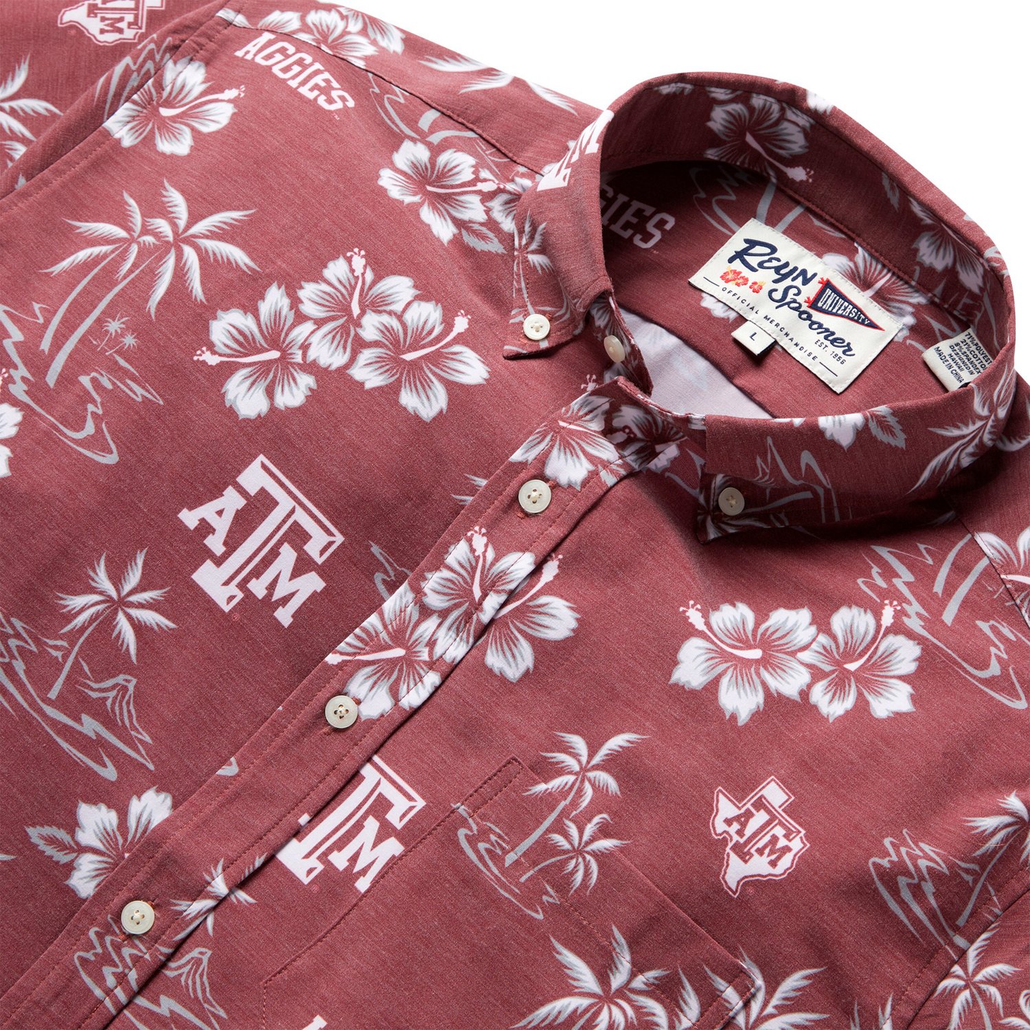 Reyn Spooner Texas AM Aggies Classic Button-Up Shirt