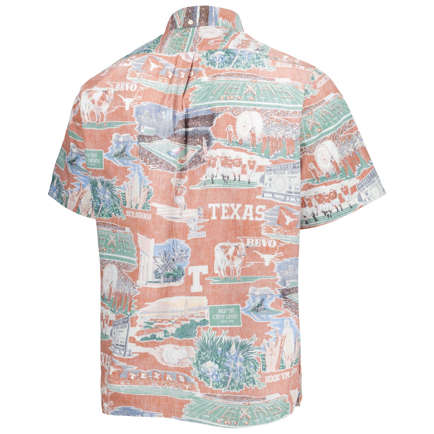 Reyn Spooner Texas Longhorns Scenic Button-Down Shirt