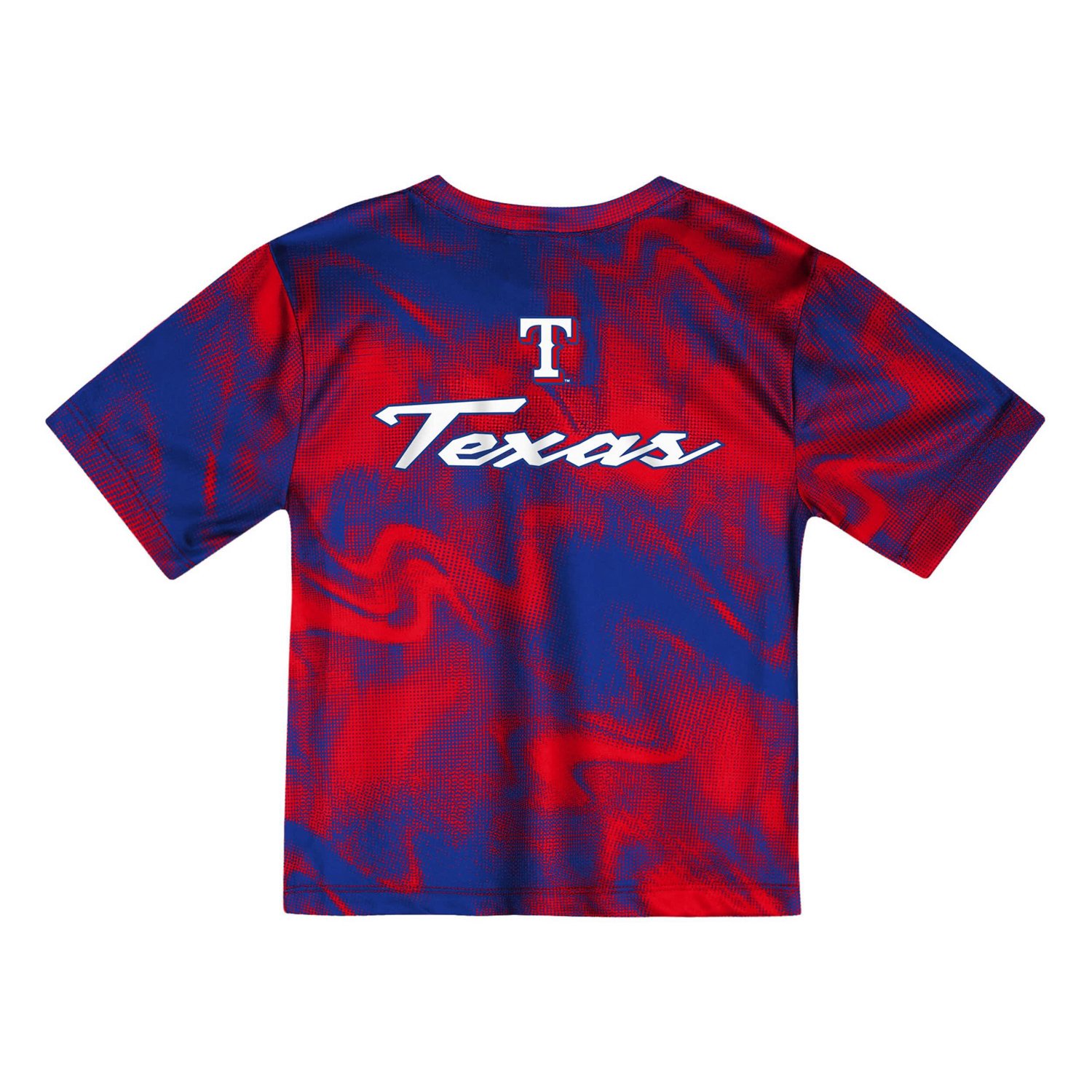 Royal Texas Rangers Pinch Hitter Infielder T-Shirt  Shorts Set
