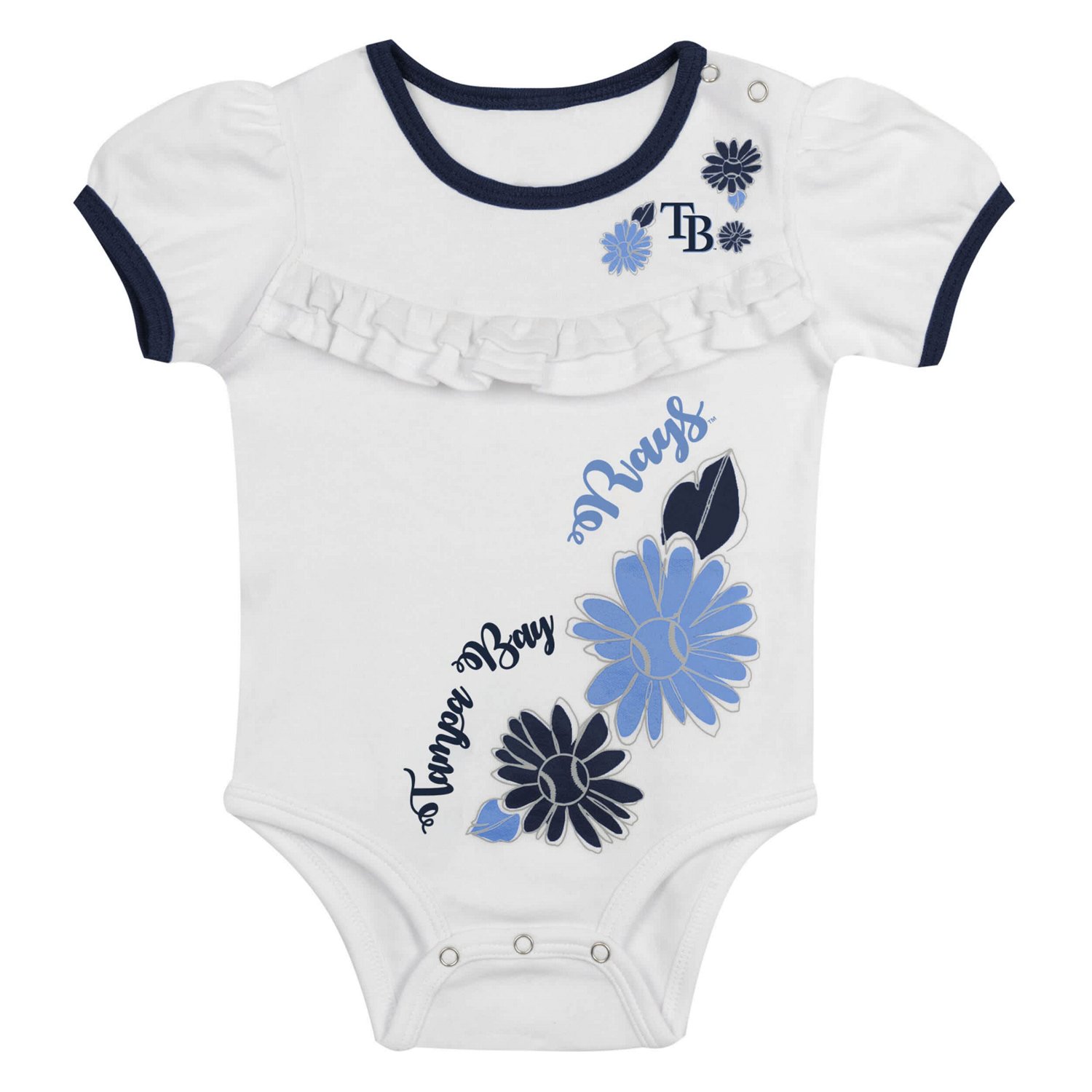 Tampa Bay Rays Sweet Catcher 3-Piece Headband Skirt Set - view number 2