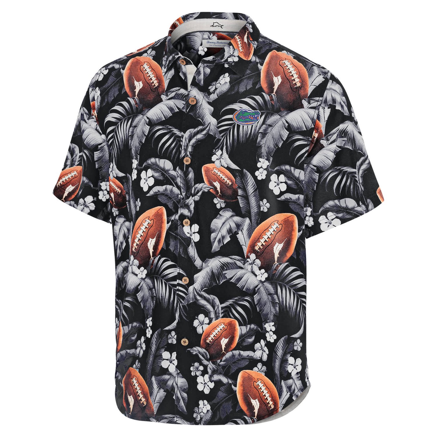 Tommy Bahama Florida Gators Veracruz Cay First Down Blooms Button-Up Shirt - view number 2