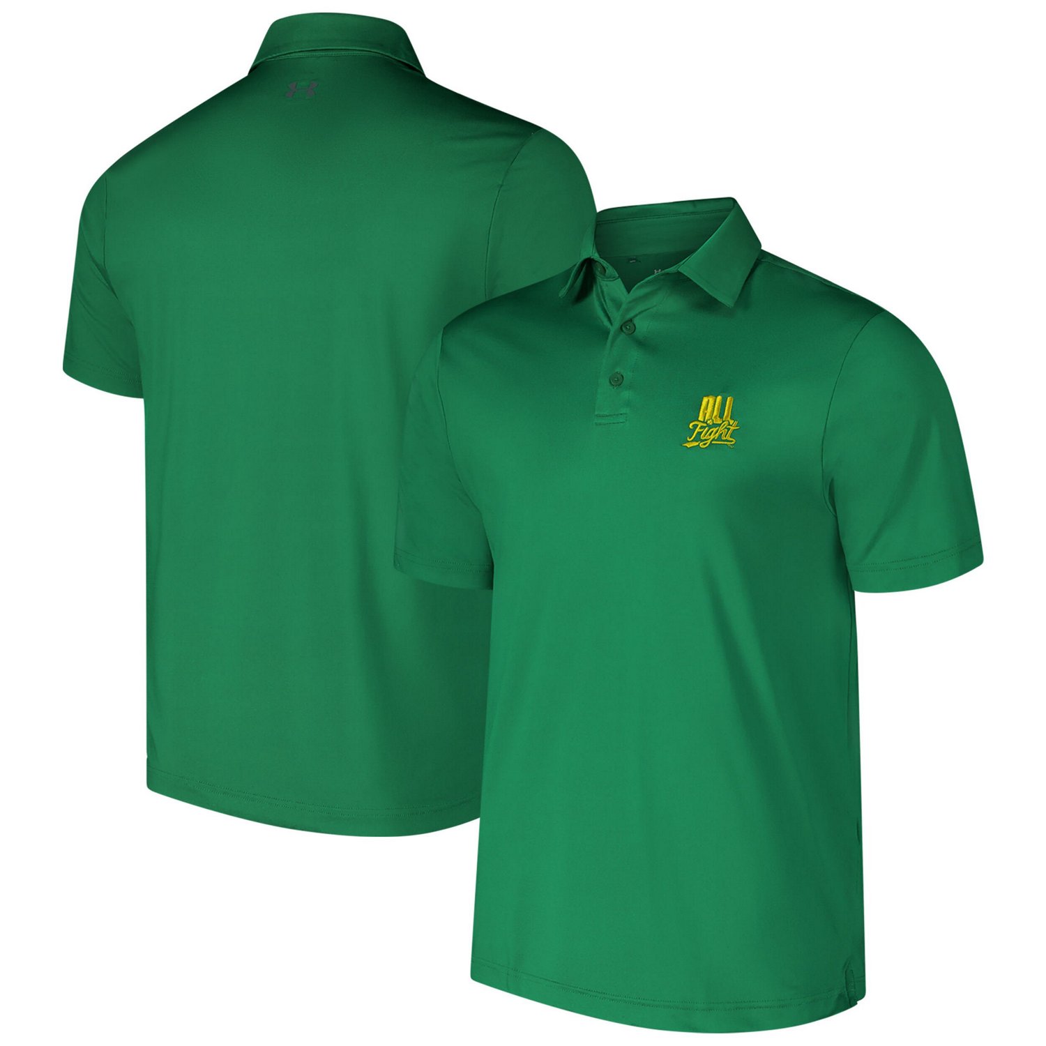 Under Armour Kelly Notre Dame Fighting Irish Irish Wear Polo                                                                     - view number 1