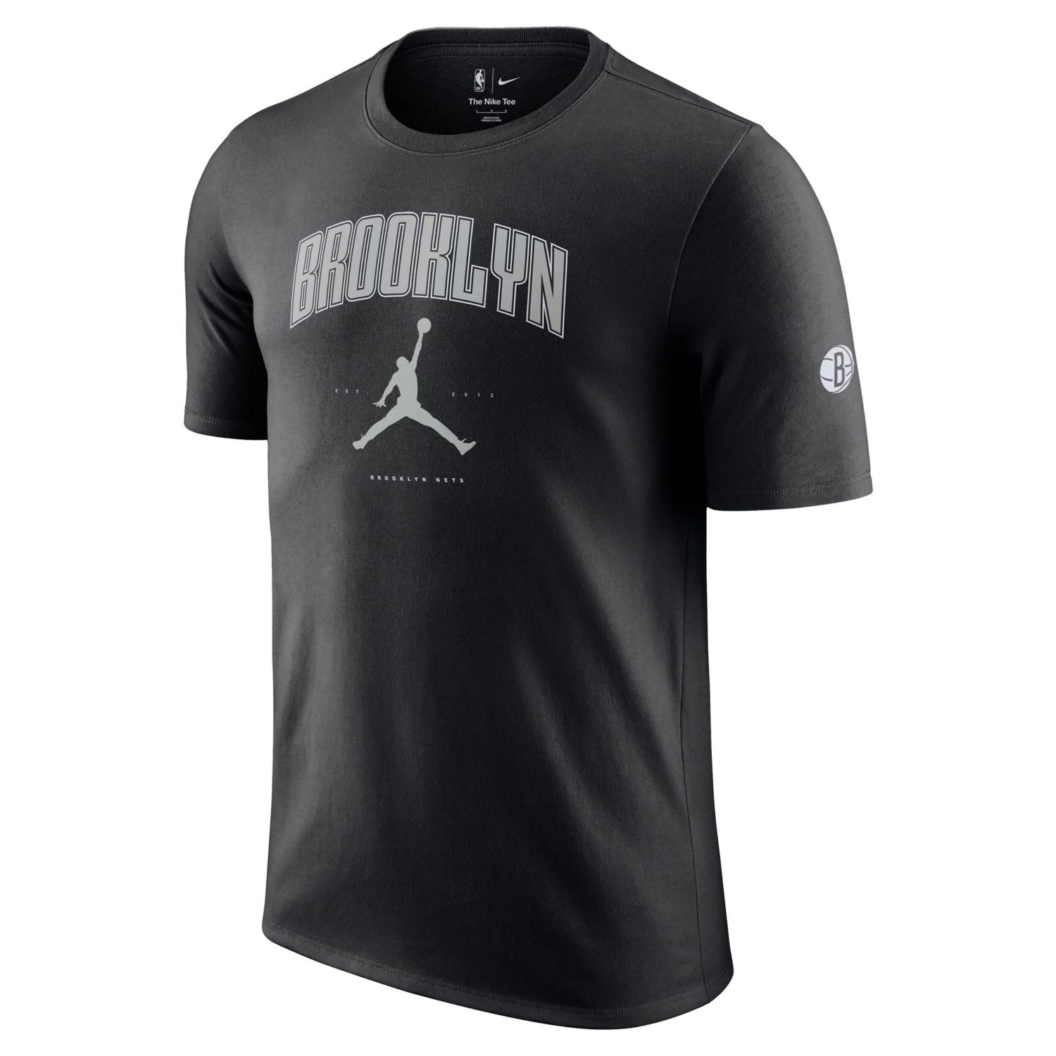 Unisex Jordan Brand Brooklyn Nets Essential Cities T-Shirt                                                                       - view number 2