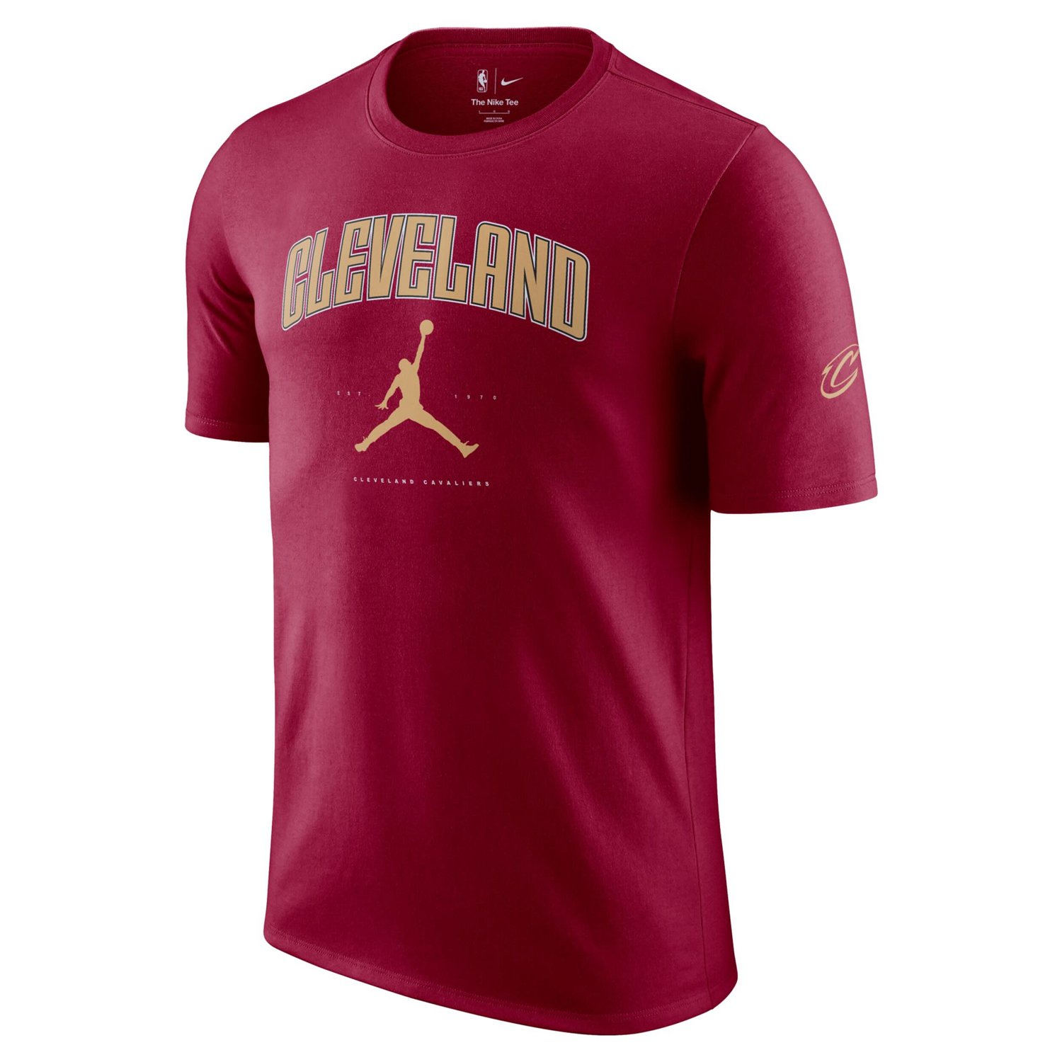 Unisex Jordan Brand Cleveland Cavaliers Essential Cities T-Shirt                                                                 - view number 2