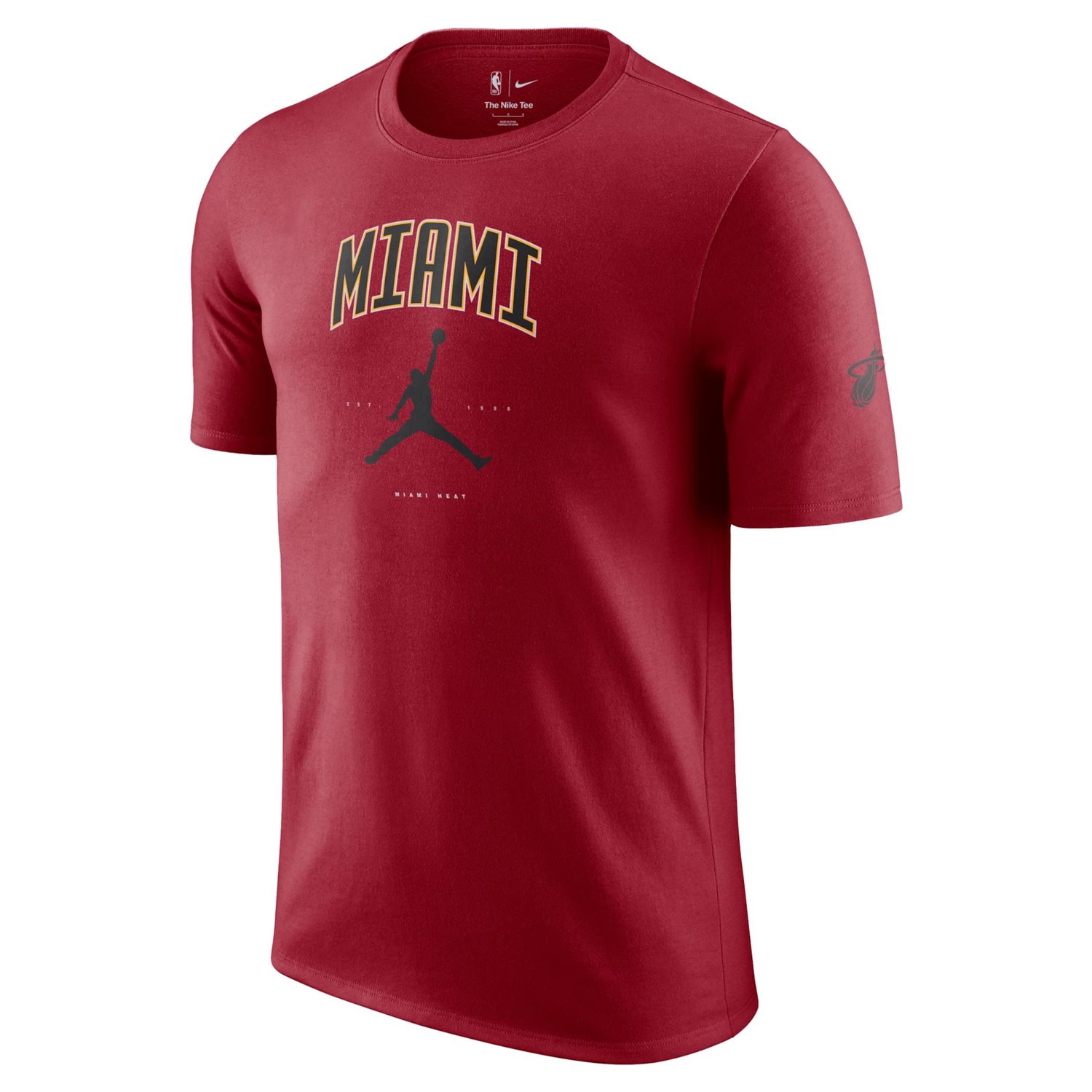 Unisex Jordan Brand Miami Heat Essential Cities T-Shirt                                                                          - view number 2
