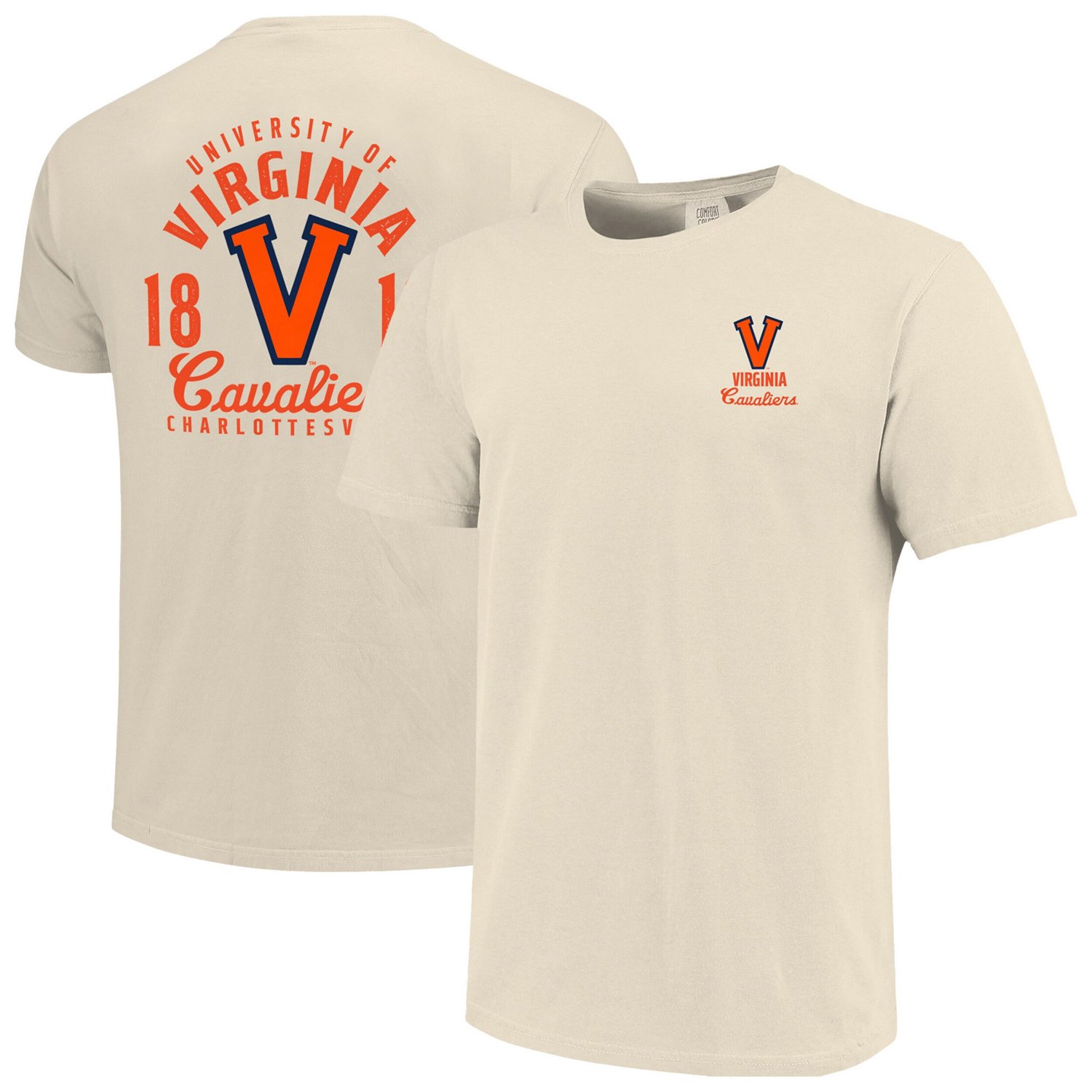 Virginia Cavaliers Comfort Colors Mascot Overlay T-Shirt - view number 1