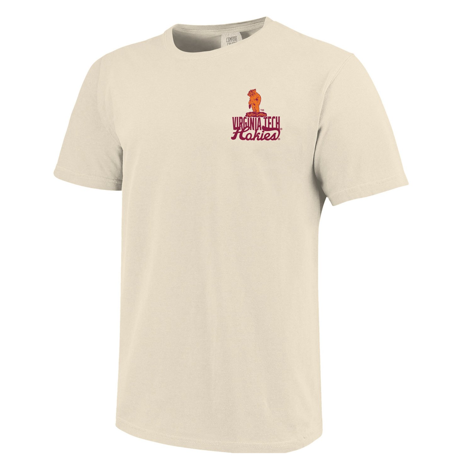 Virginia Tech Hokies Comfort Colors Mascot Overlay T-Shirt - view number 2