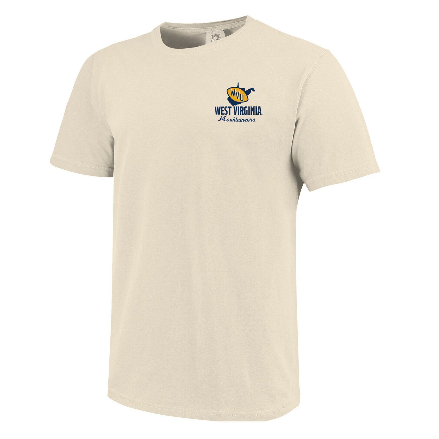 West Virginia Mountaineers Comfort Colors Mascot Overlay T-Shirt - view number 2