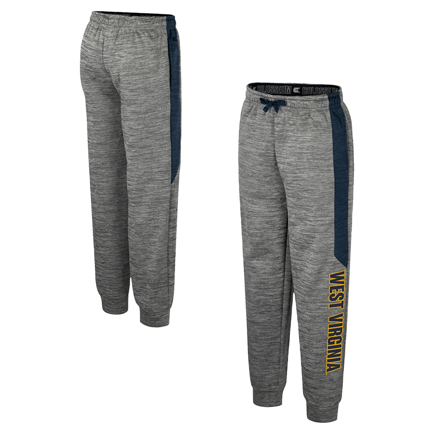 Youth Colosseum West Virginia Mountaineers Fleece Pants                                                                          - view number 1