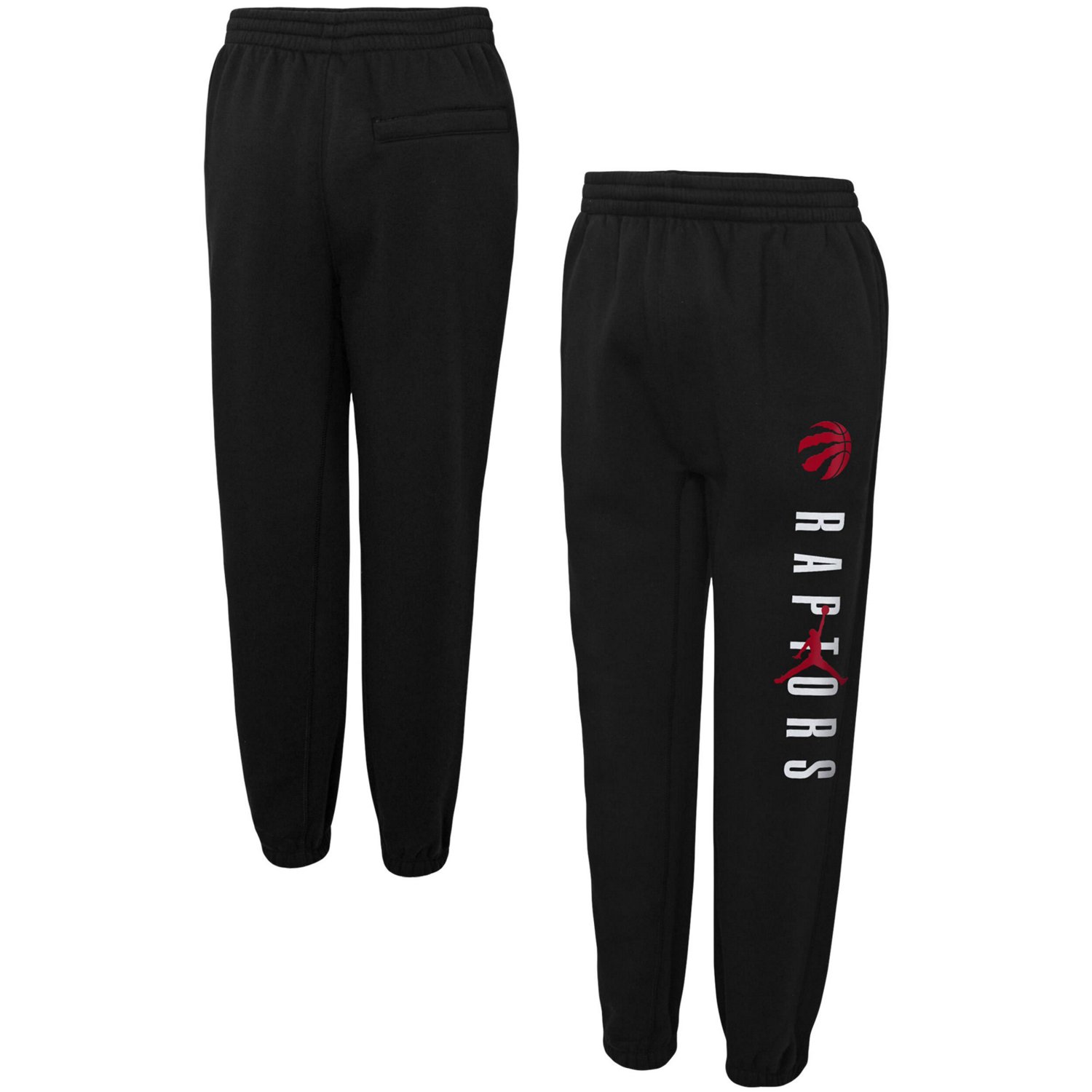 Youth Jordan Brand Toronto Raptors Courtside Statement Edition Fleece Pants                                                      - view number 1