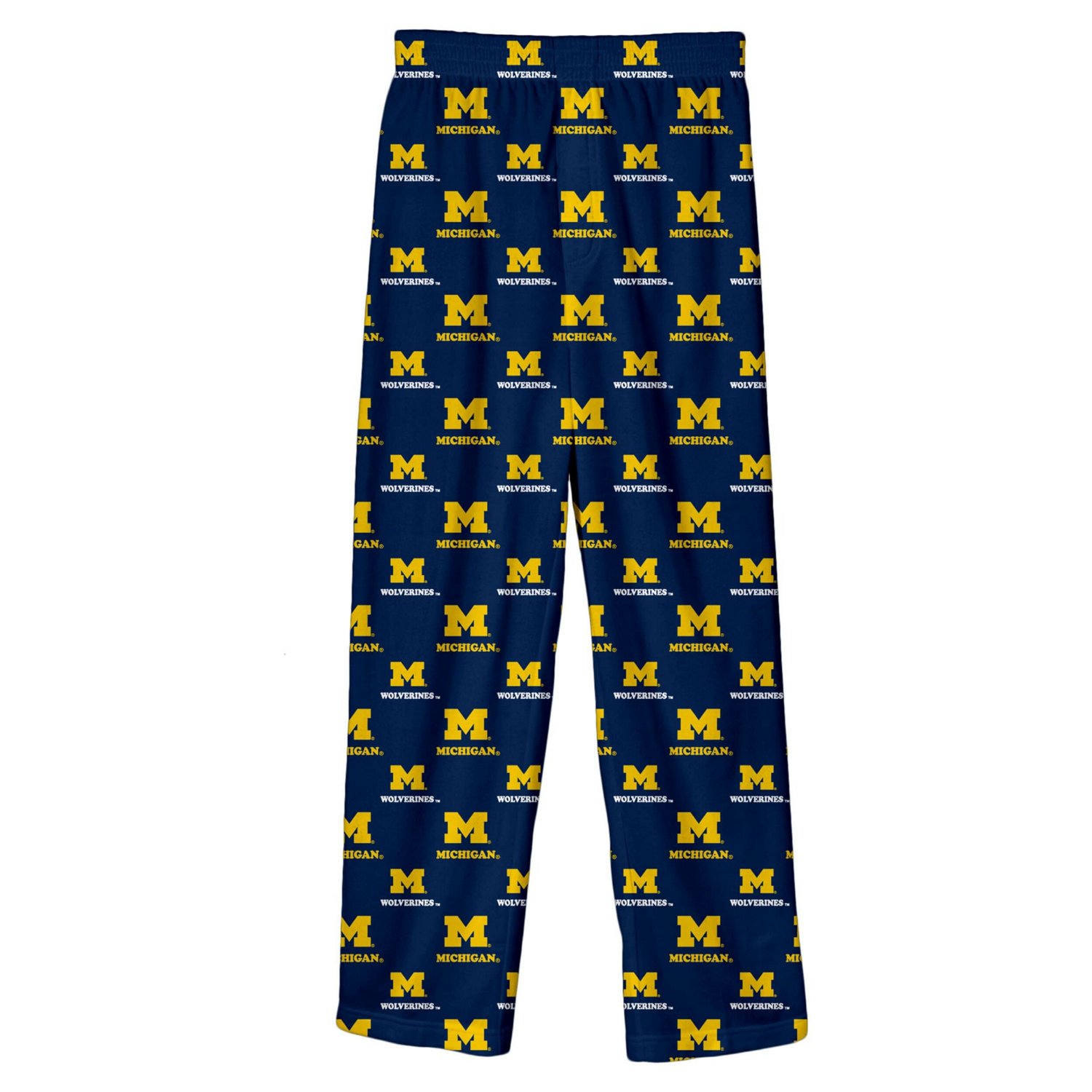 Youth Outerstuff Michigan Wolverines All-Over Team Logo Pants - view number 1