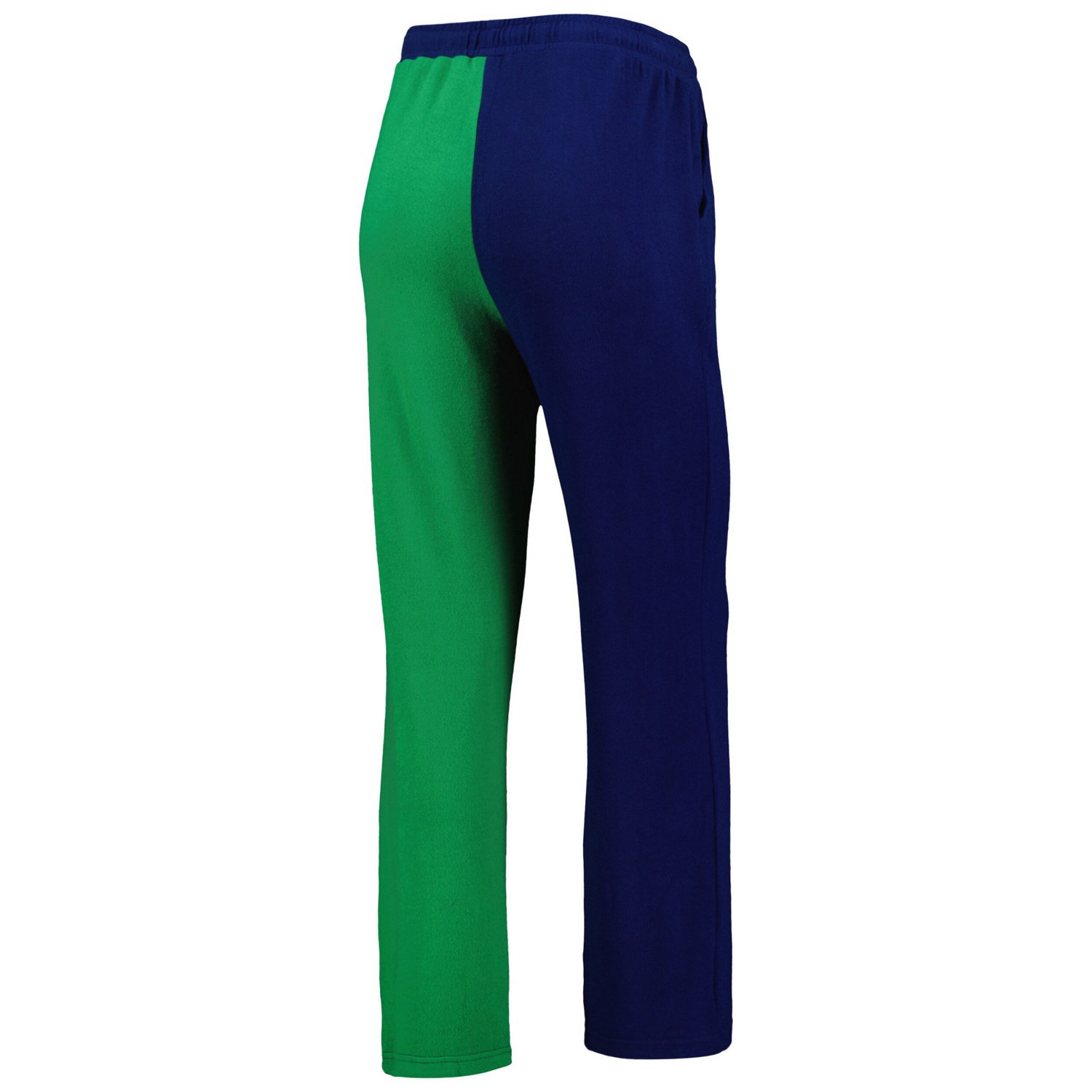 ZooZatz /Green Notre Dame Fighting Irish Colorblock Cozy Tri-Blend Lounge Pants - view number 3