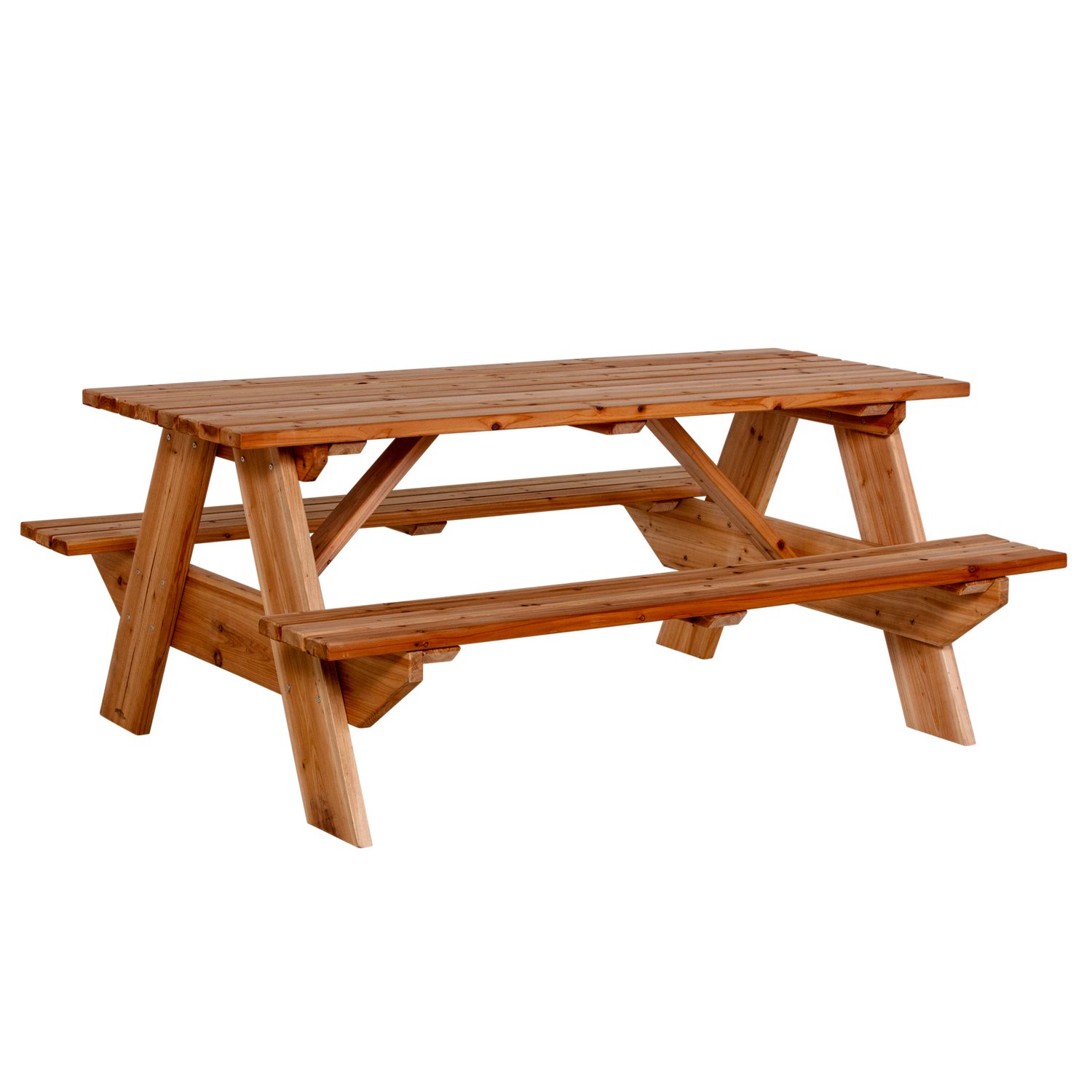 Jack & June Adult Rectangular Picnic Table - view number 2