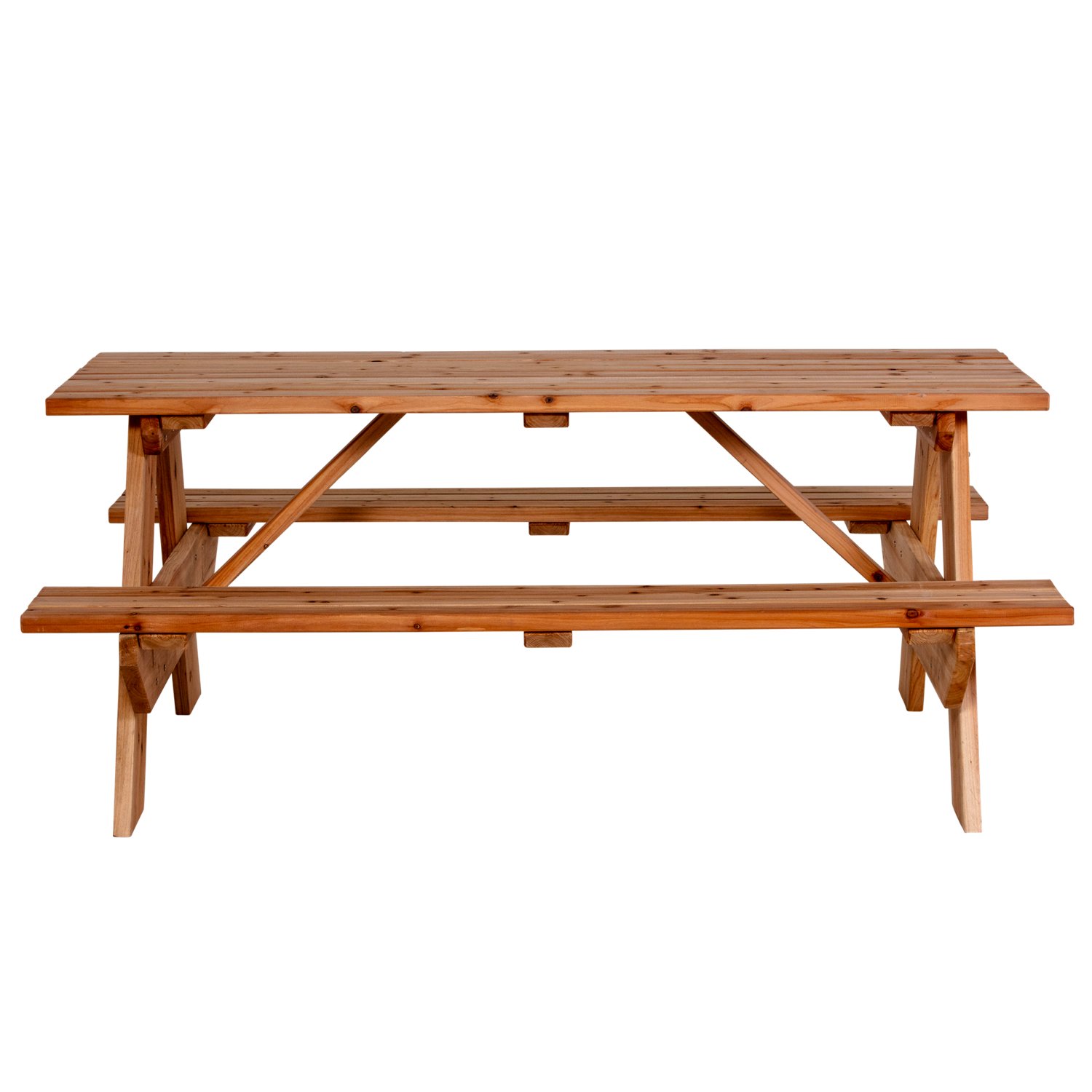 Jack & June Adult Rectangular Picnic Table - view number 4