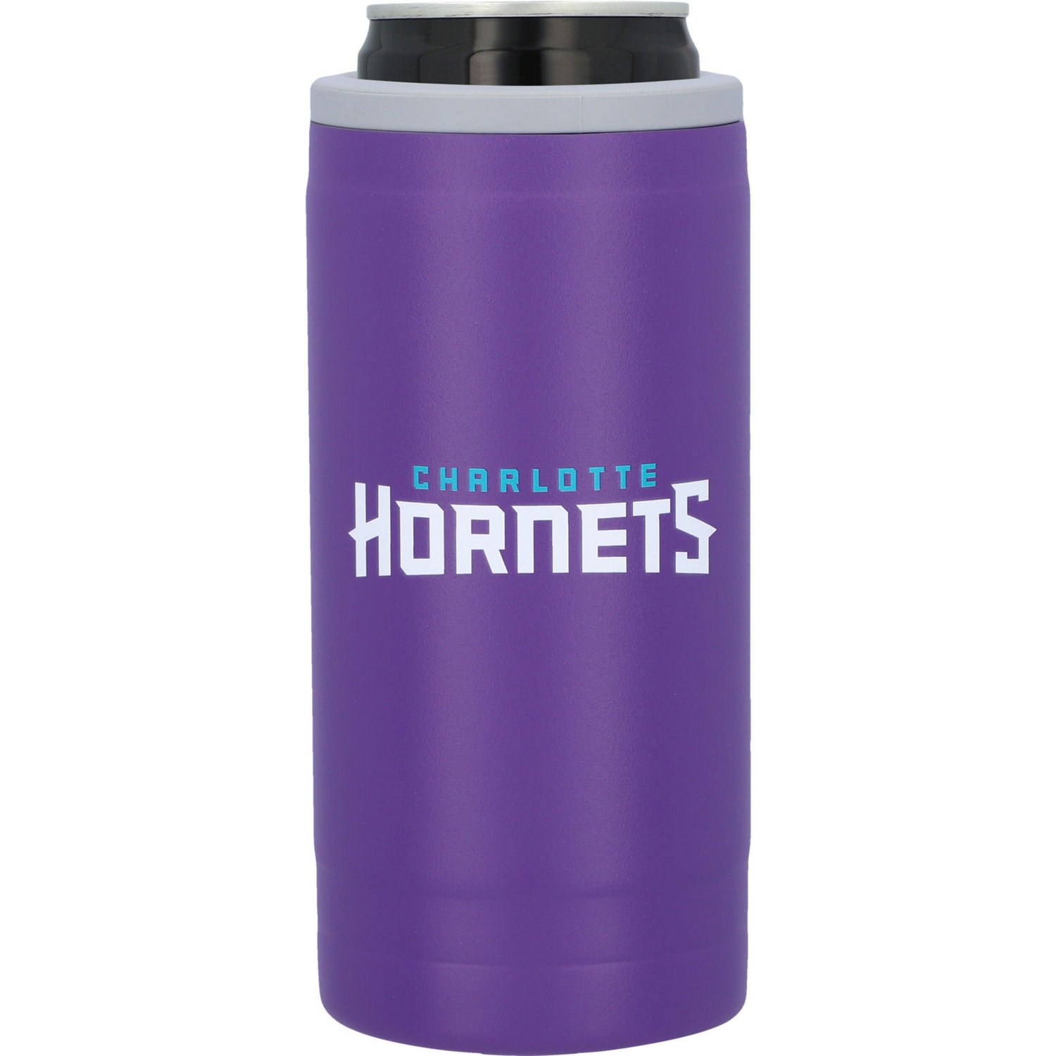 Charlotte Hornets 12oz Flipside Powdercoat Slim Can Cooler - view number 2
