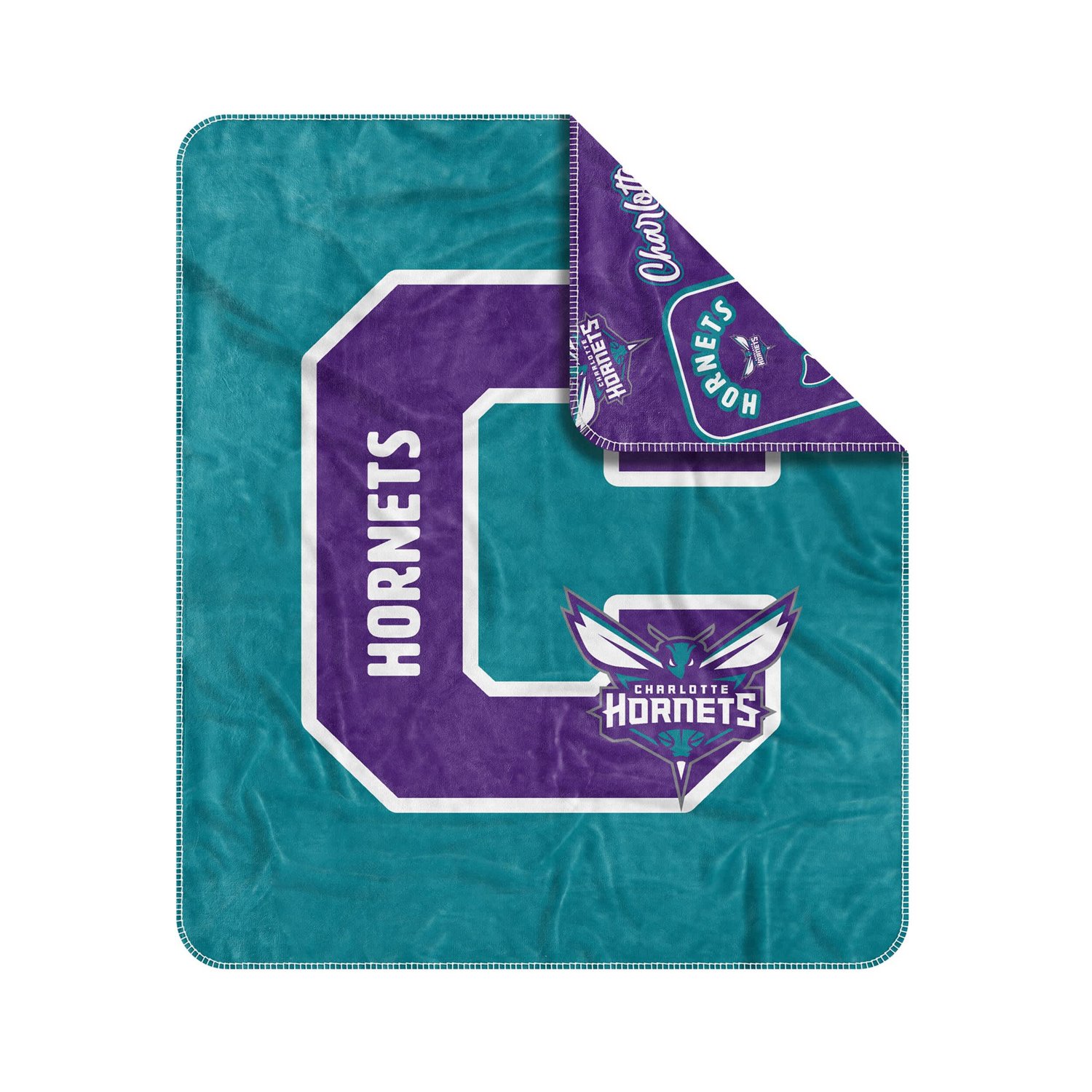 Charlotte Hornets 50" x 60" Dream Weave Throw Blanket - view number 3