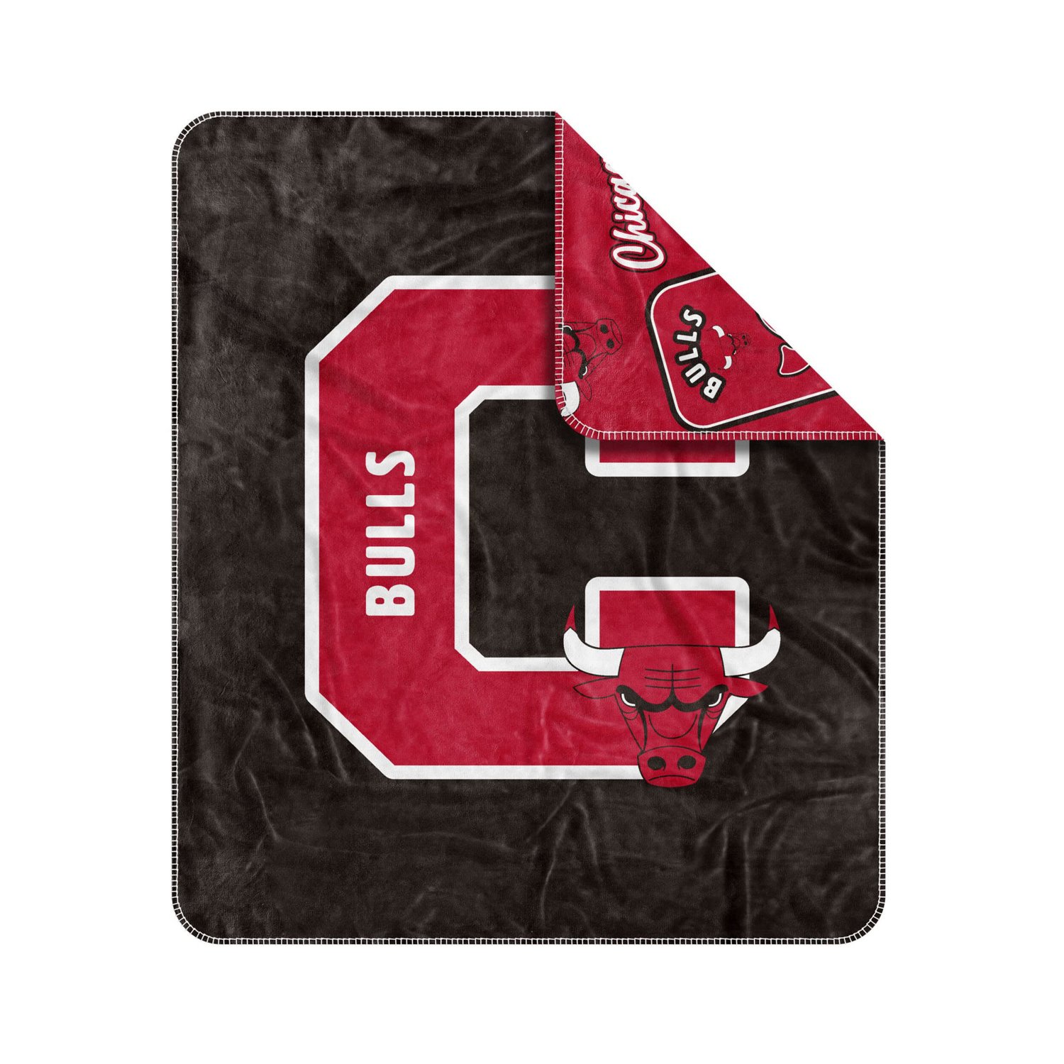 Chicago Bulls 50 x 60 Dream Weave Throw Blanket - view number 3