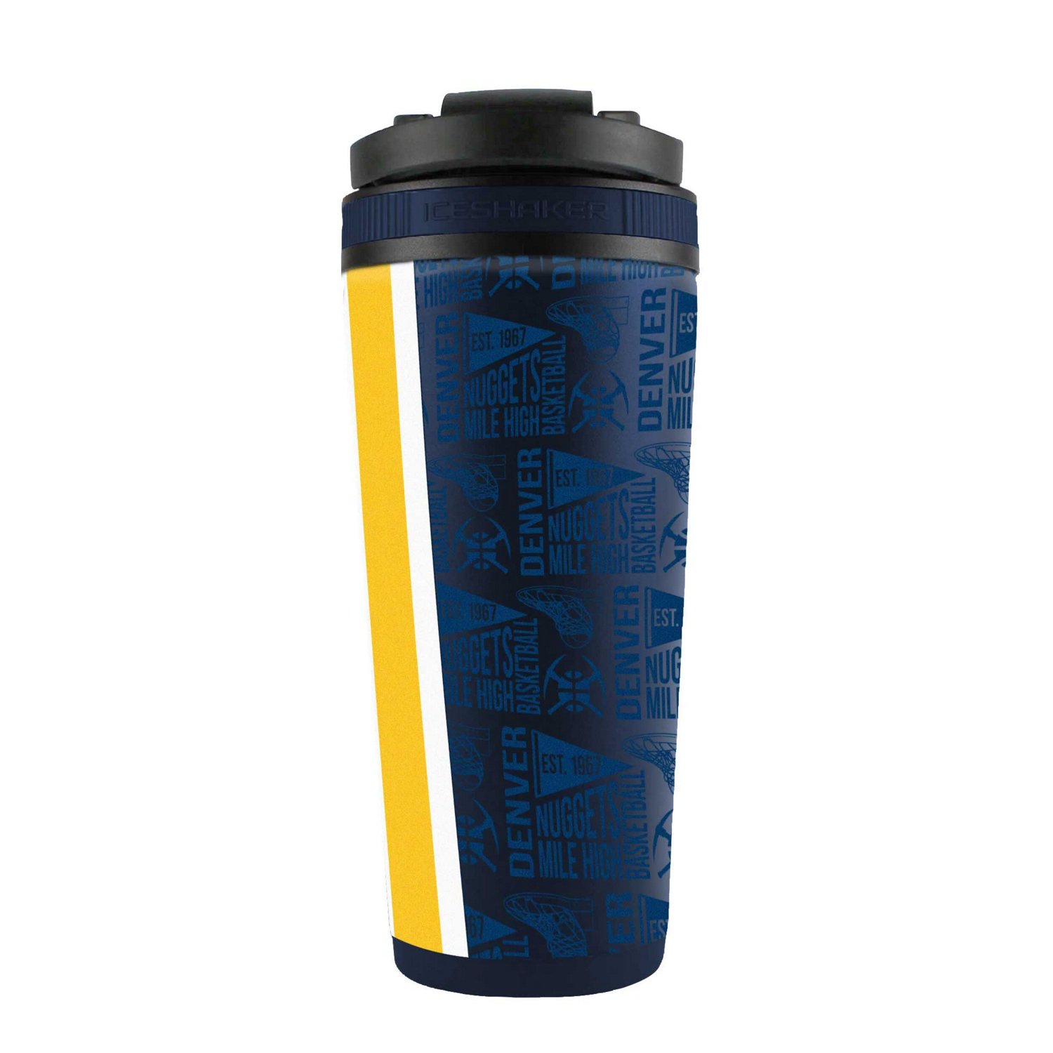 Denver Nuggets 26oz 4D Stainless Steel Shaker Bottle - view number 2