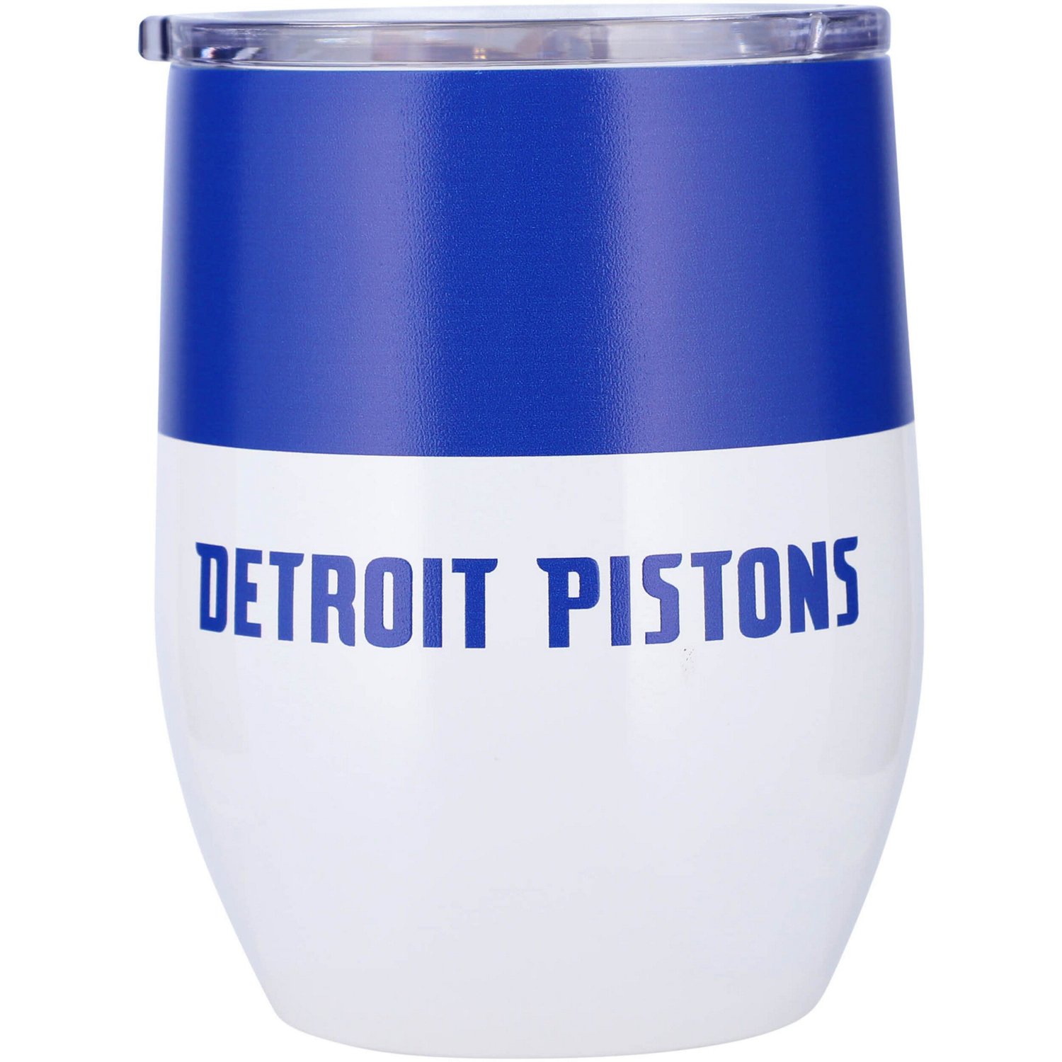 Detroit Pistons 16oz Colorblock Stainless Steel Curved Tumbler - view number 2
