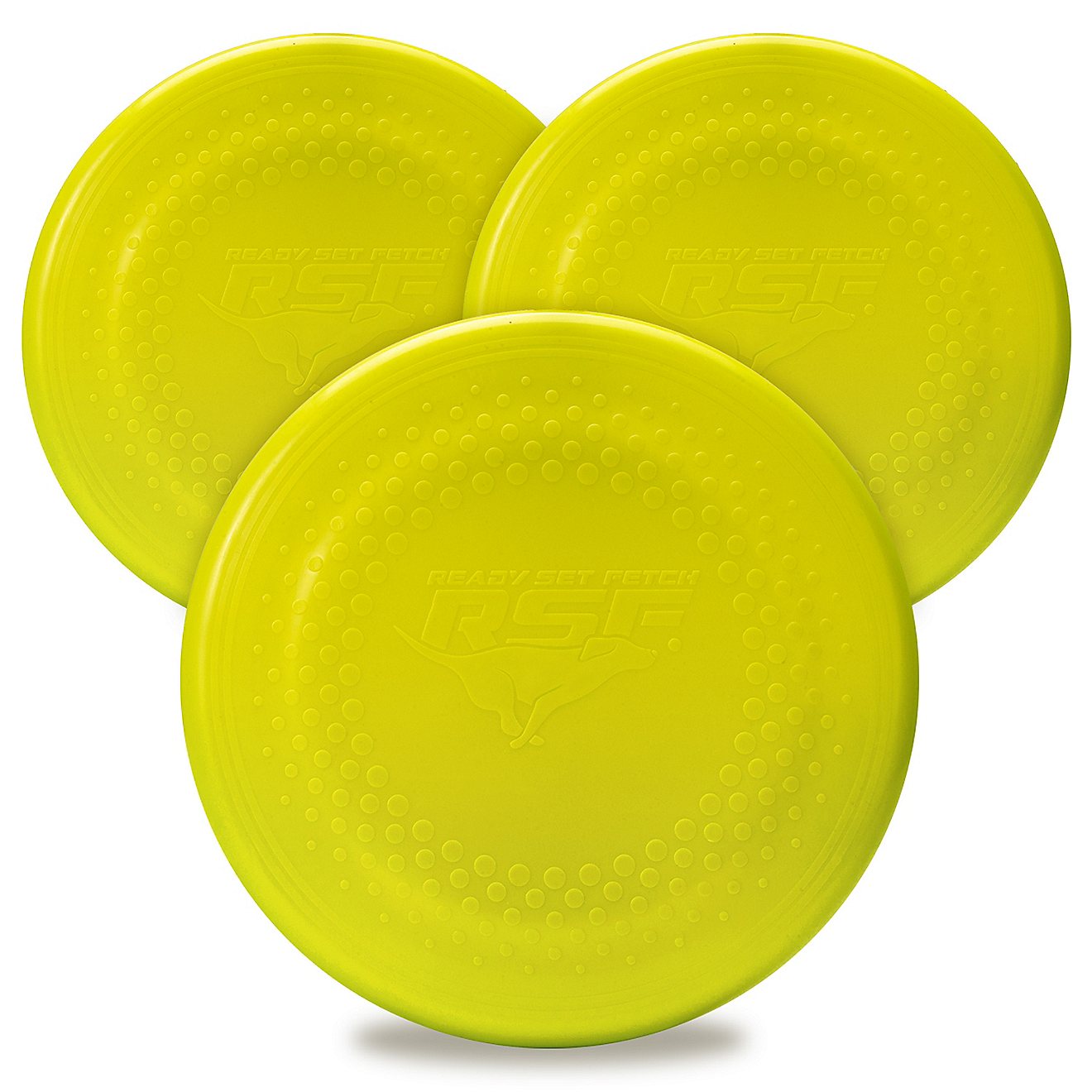 Franklin Pet Supply Ready Set Fetch Flying Fetch Disc 3-Pack                                                                     - view number 1
