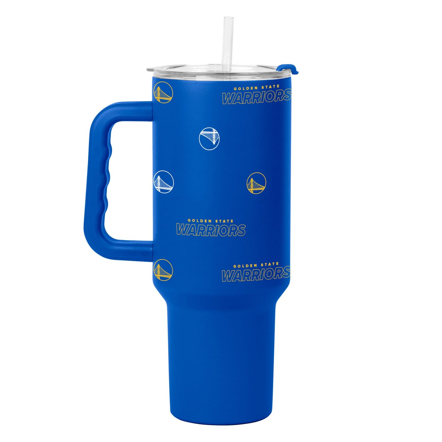 Golden State Warriors 40oz Step and Repeat Powder Coat Tumbler - view number 1