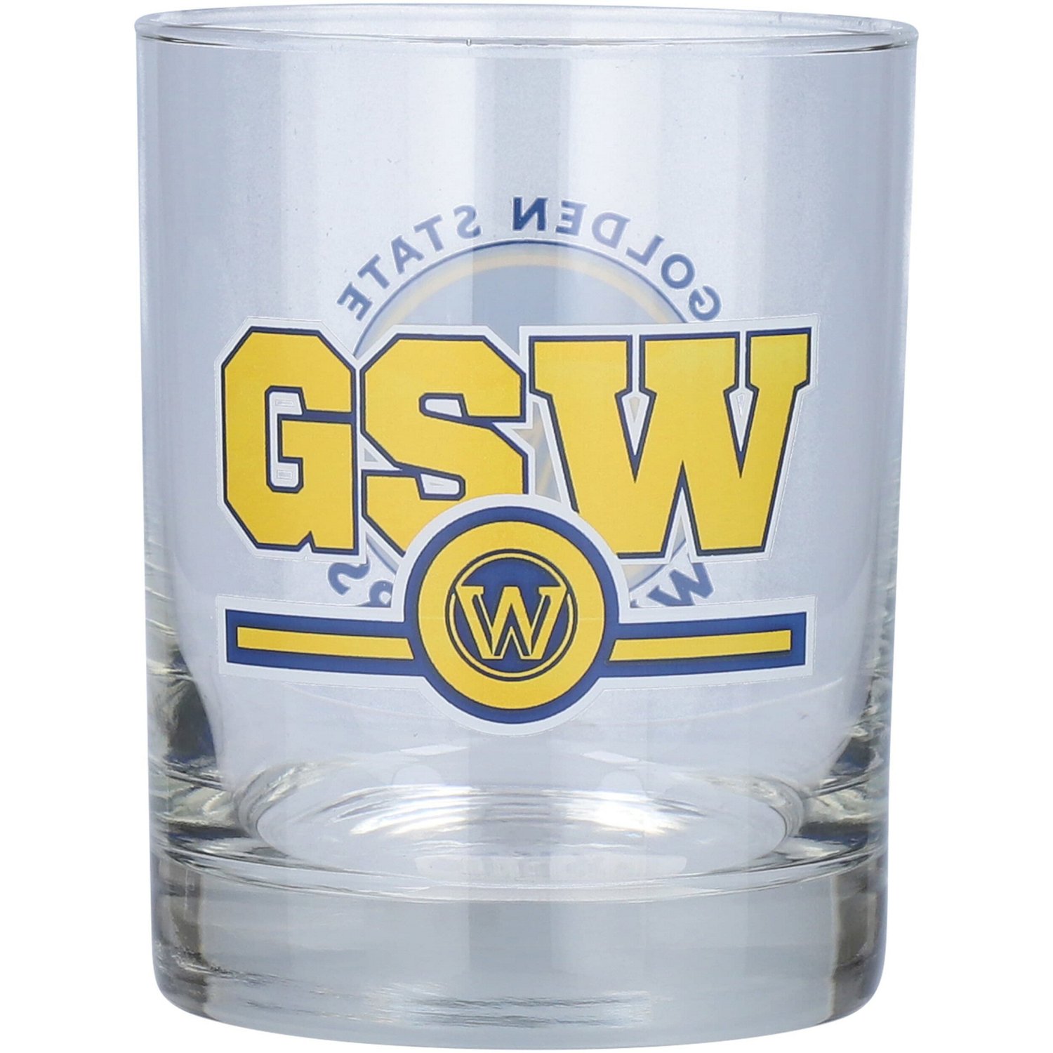 Golden State Warriors Letterman 14oz Rocks Glass