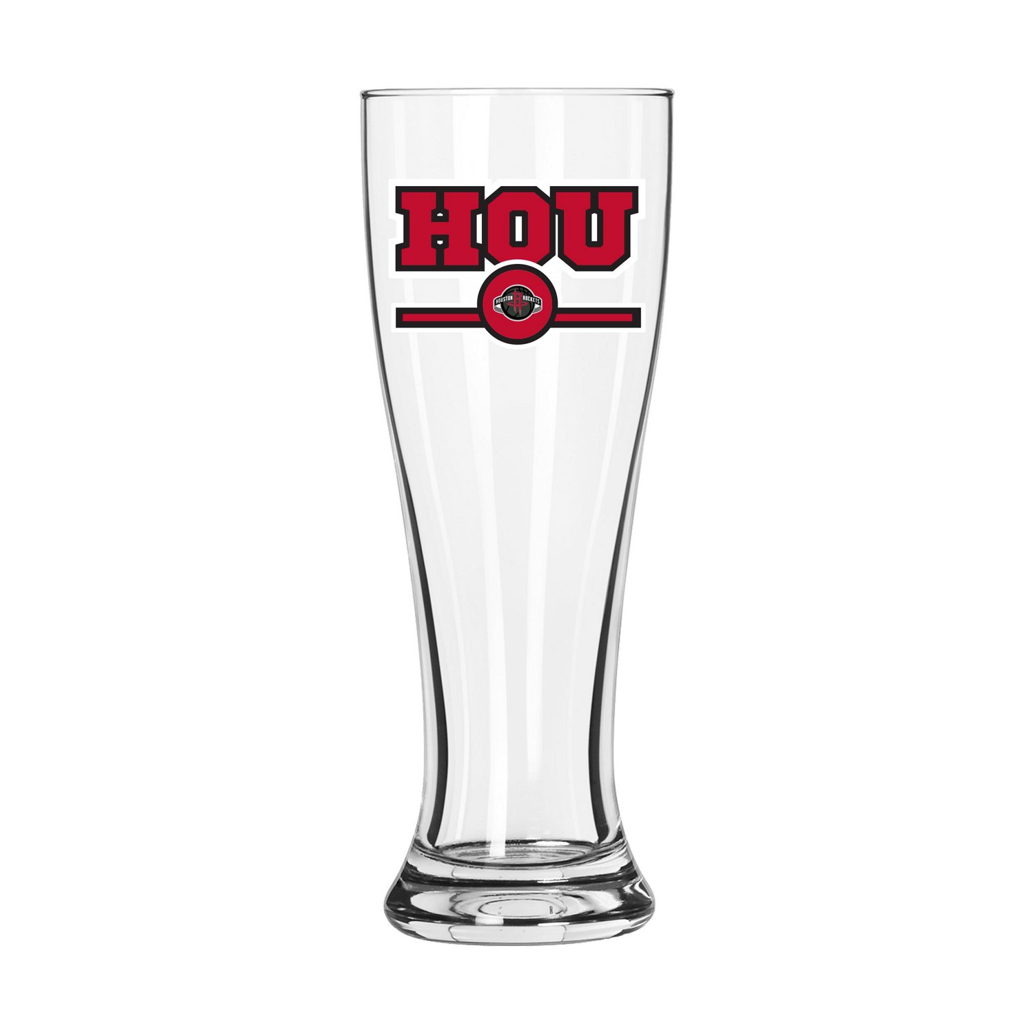 Houston Rockets Letterman Logo 16oz Pilsner Glass - view number 2