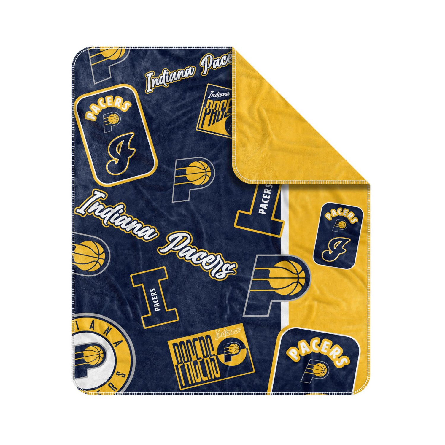 Indiana Pacers 50" x 60" Dream Weave Throw Blanket - view number 2