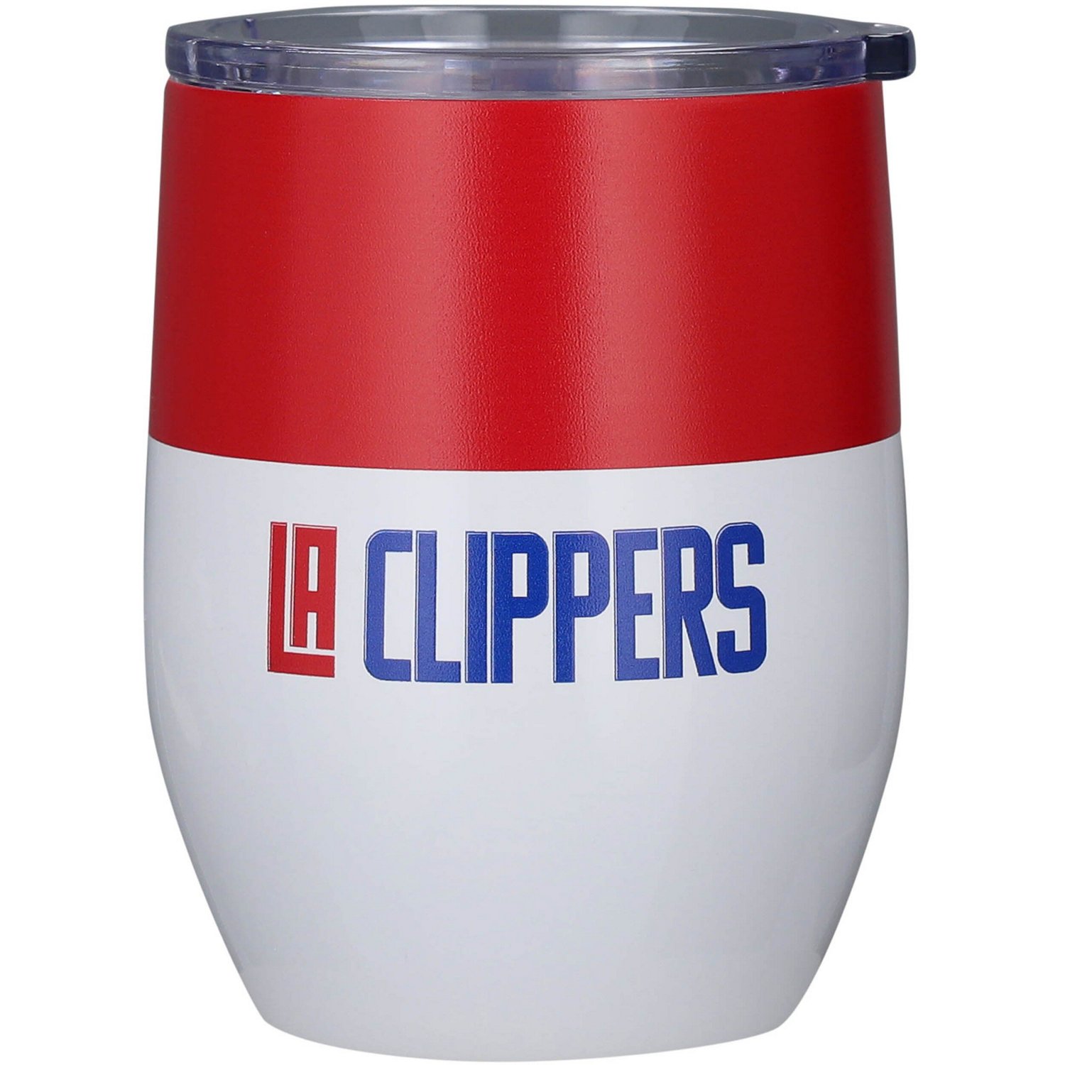 LA Clippers 16oz Colorblock Stainless Steel Curved Tumbler - view number 2