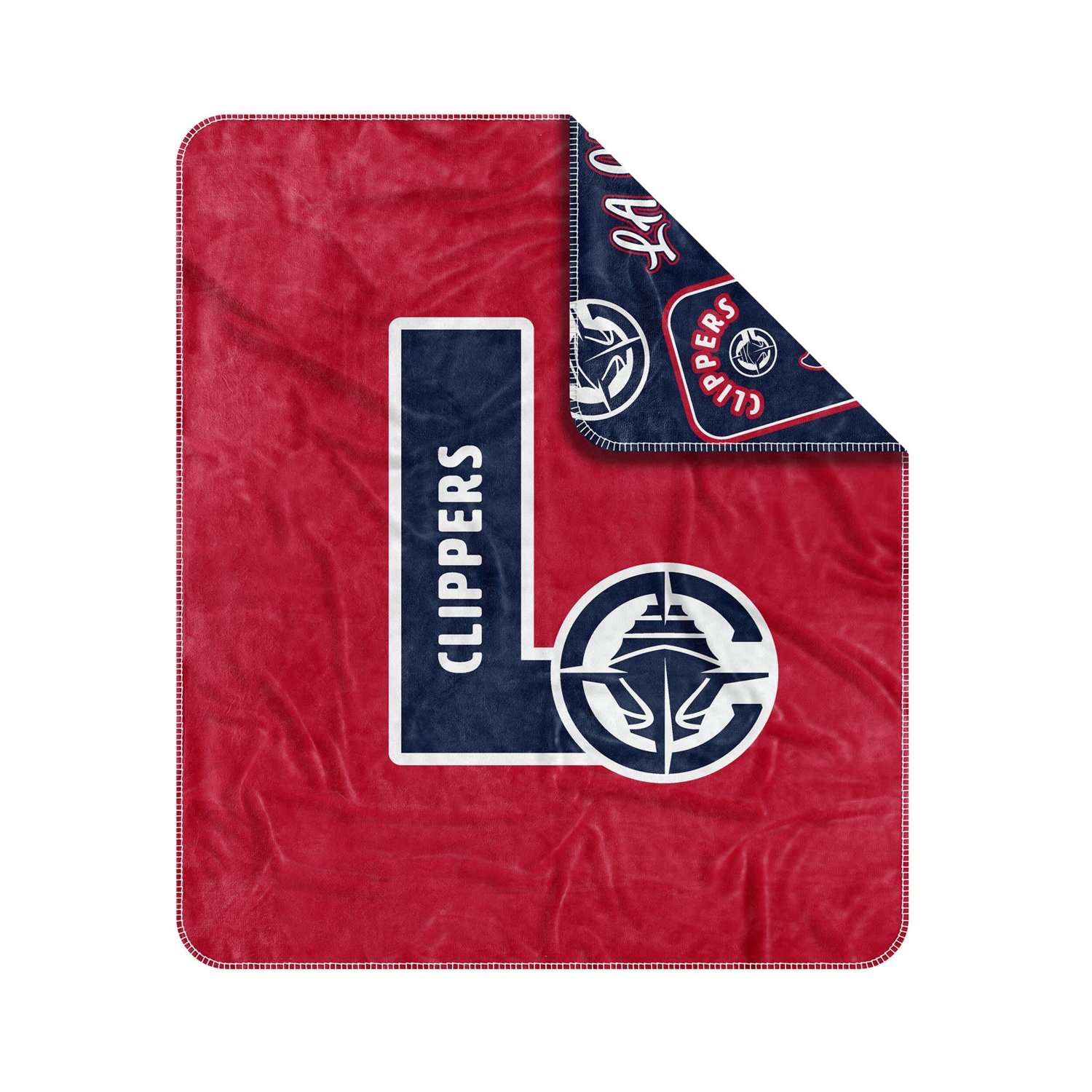 LA Clippers 50" x 60" Dream Weave Throw Blanket - view number 3