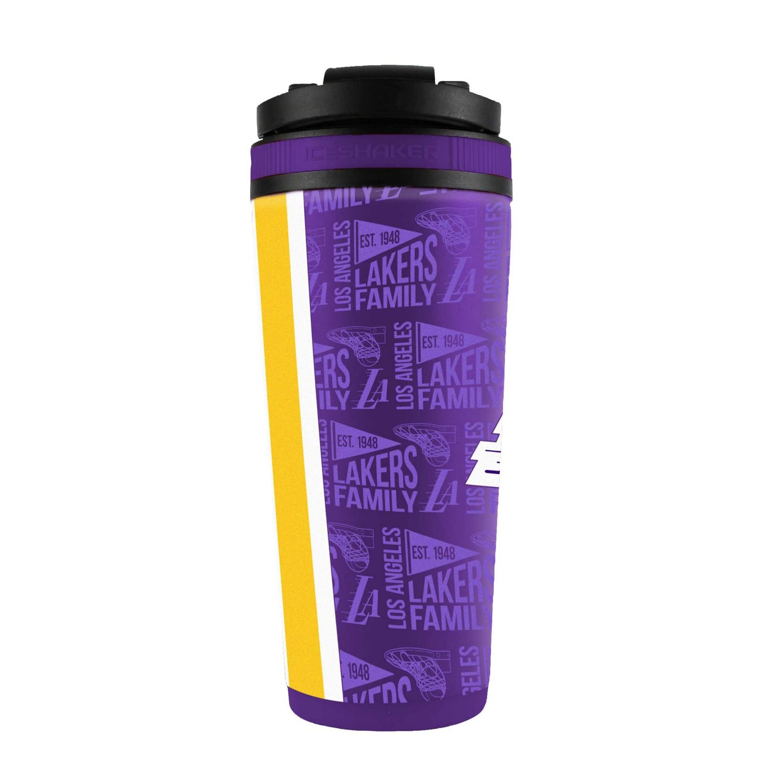 Los Angeles Lakers 26oz 4D Stainless Steel Shaker Bottle - view number 2