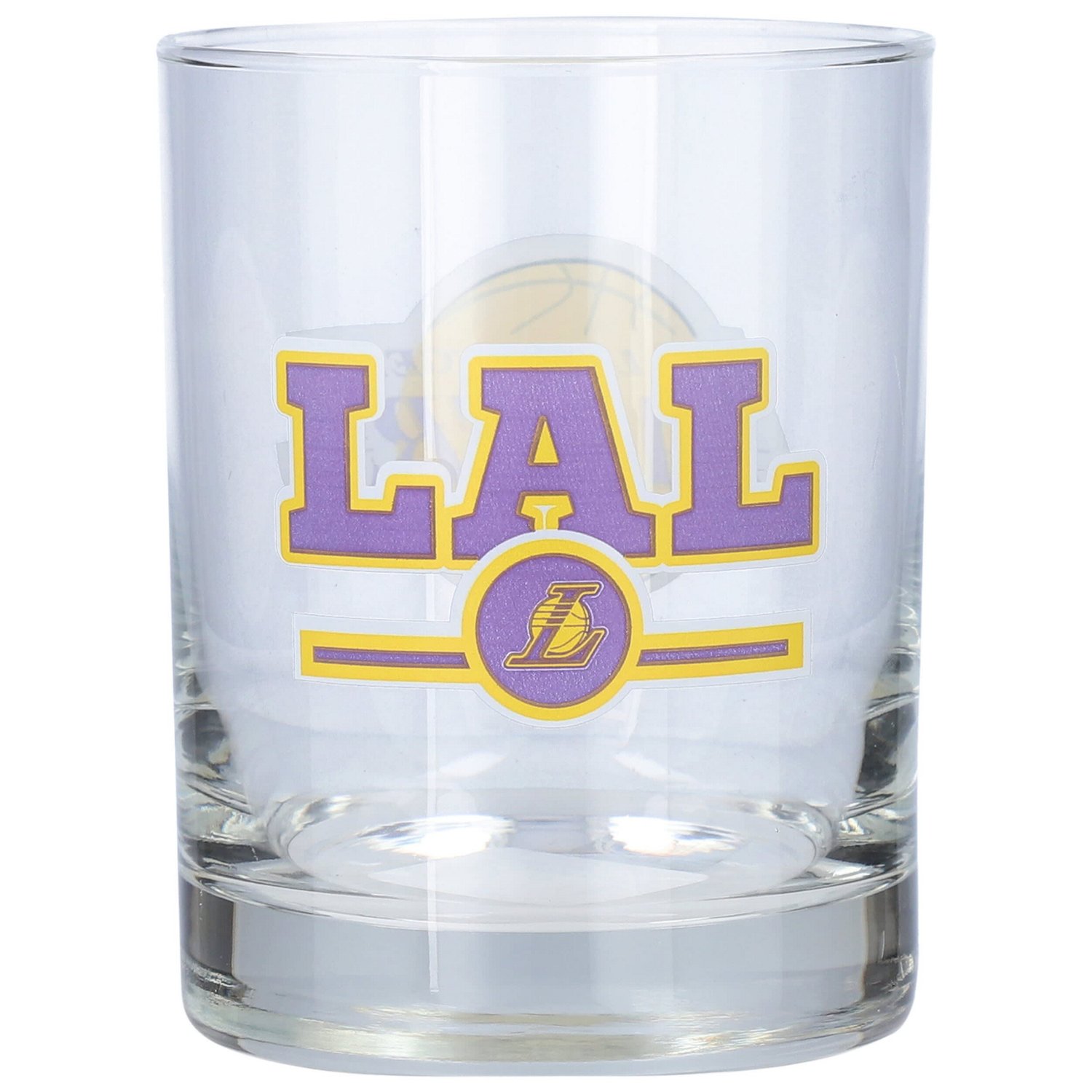 Los Angeles Lakers Letterman 14oz Rocks Glass