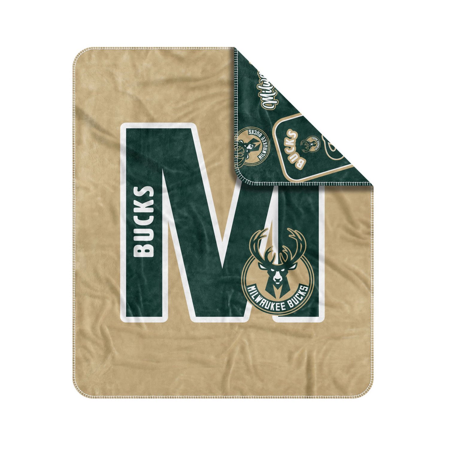 Milwaukee Bucks 50" x 60" Dream Weave Throw Blanket - view number 3