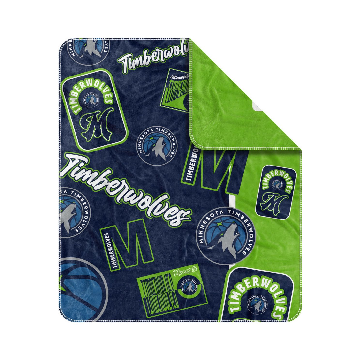 Minnesota Timberwolves 50" x 60" Dream Weave Throw Blanket - view number 2