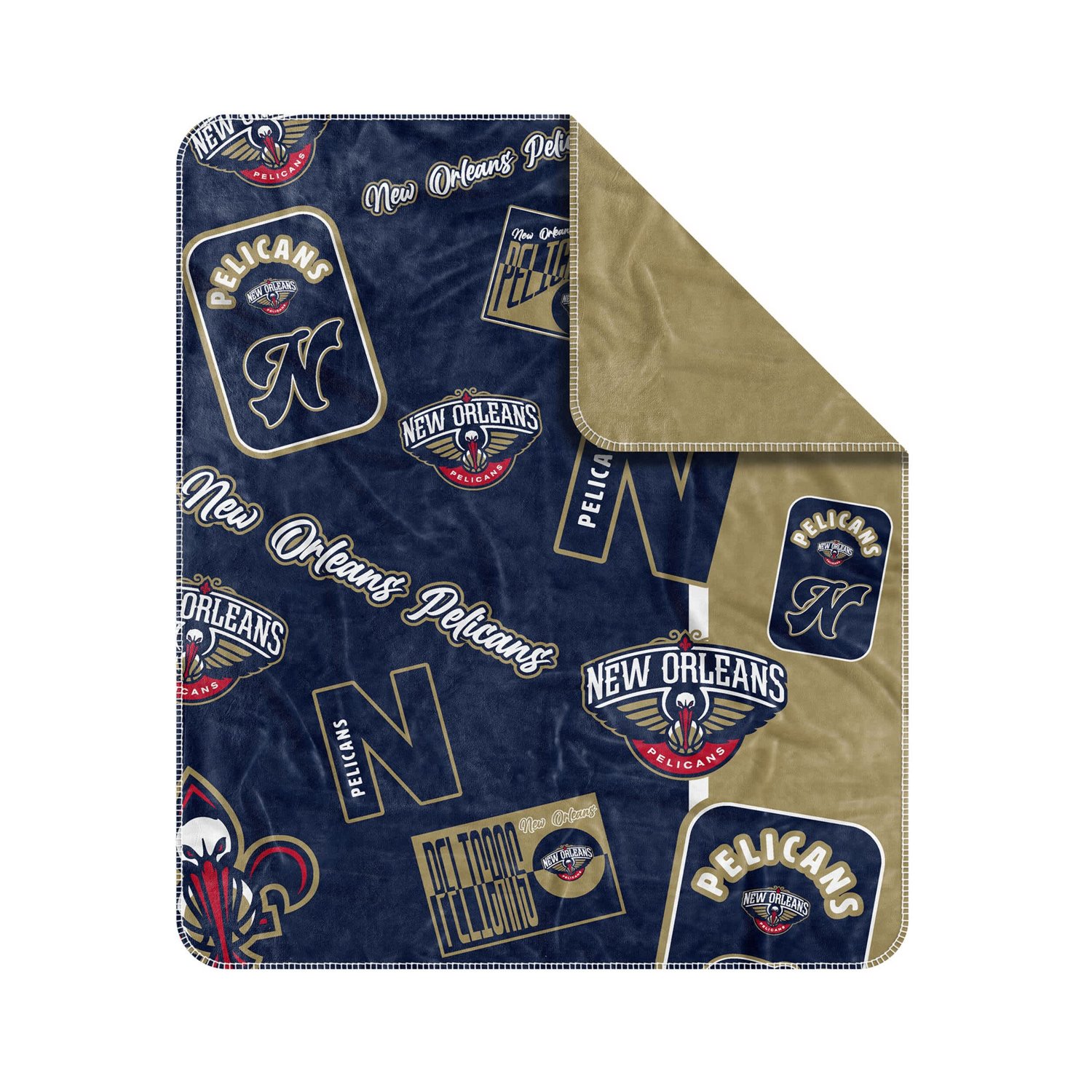 New Orleans Pelicans 50" x 60" Dream Weave Throw Blanket - view number 2
