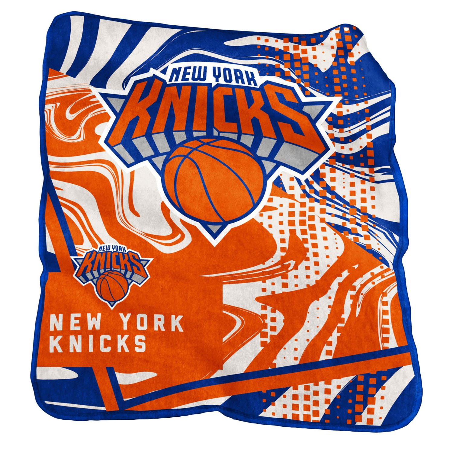 New York Knicks 50'' x 60'' Raschel Blanket - view number 2