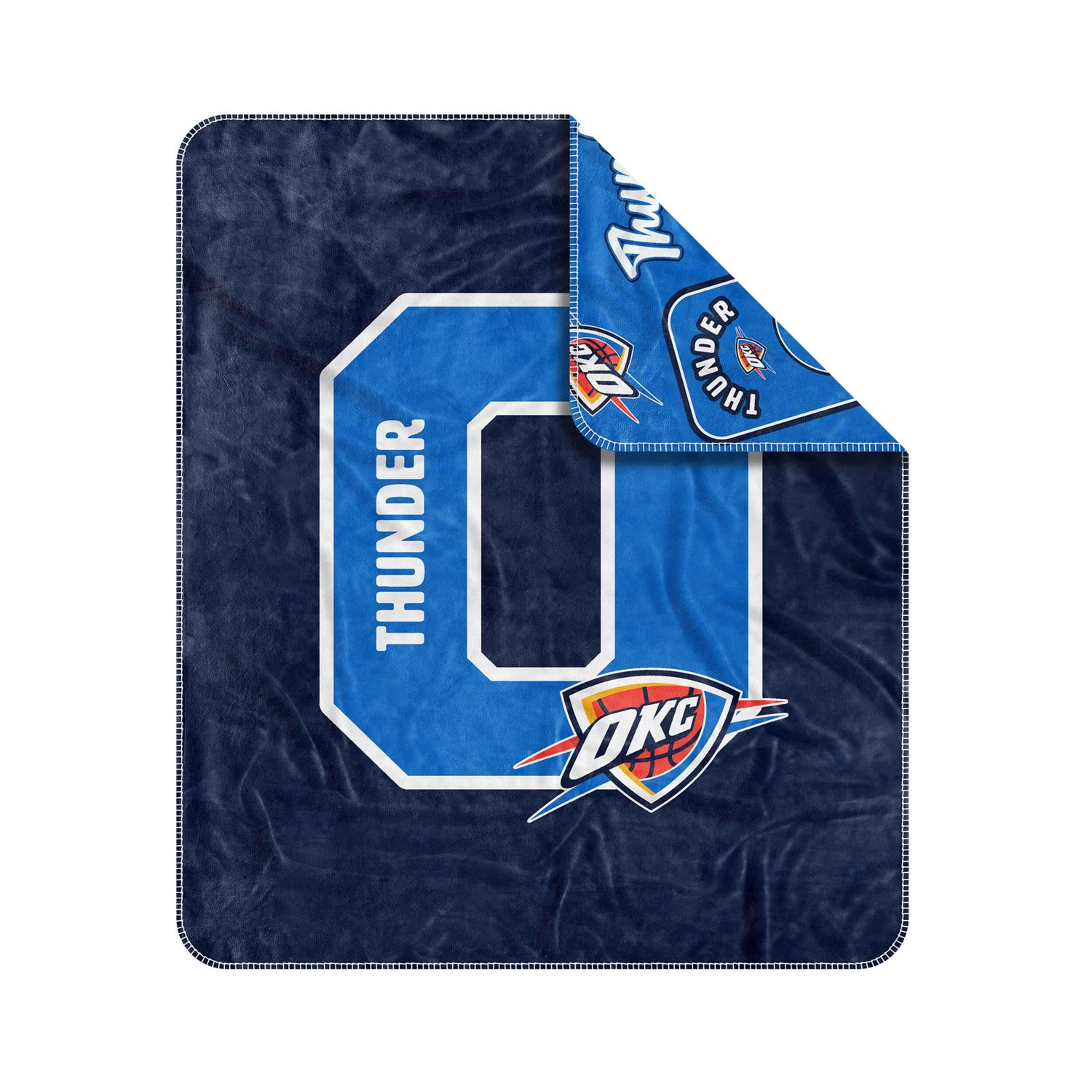 Oklahoma City Thunder 50" x 60" Dream Weave Throw Blanket - view number 3