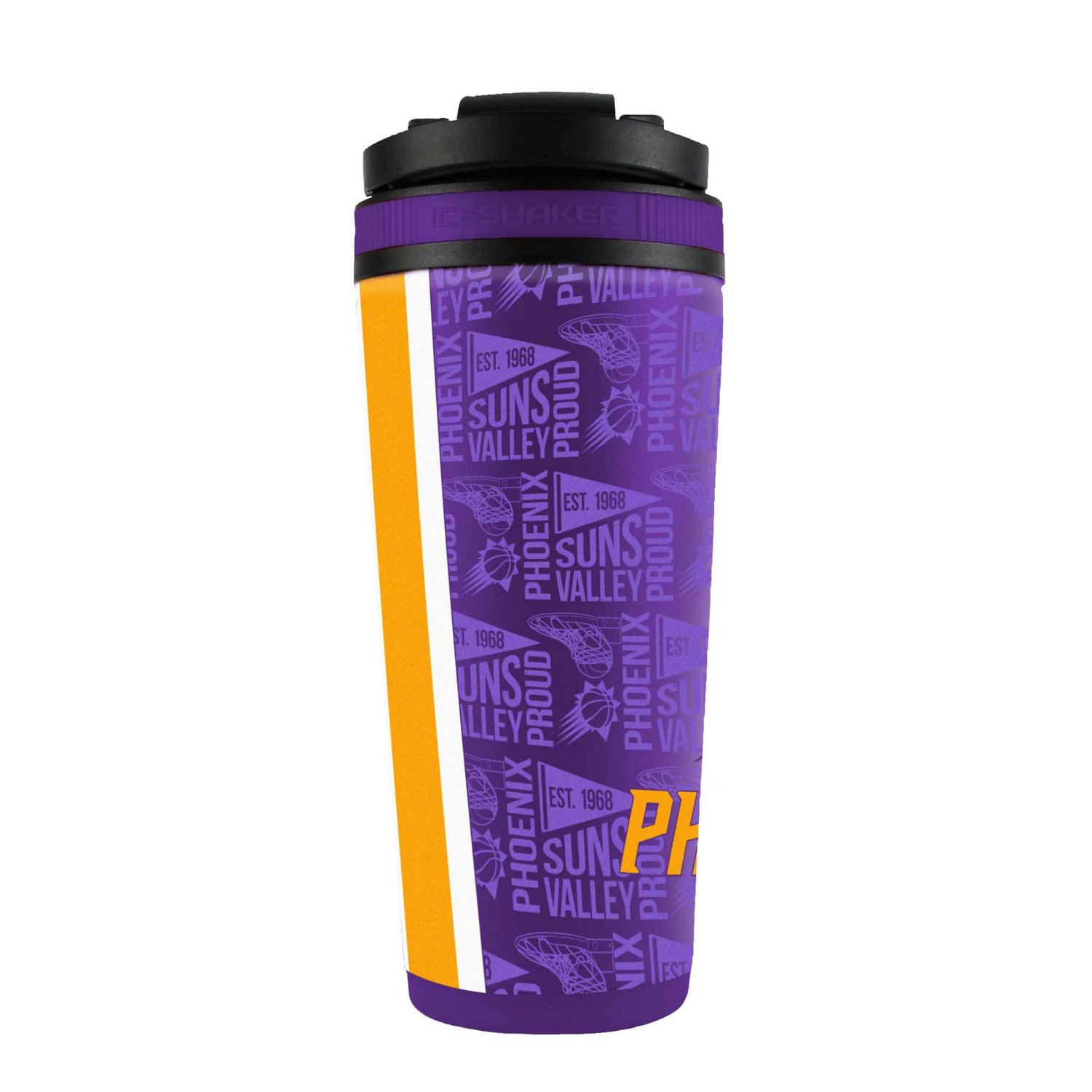 Phoenix Suns 26oz 4D Stainless Steel Shaker Bottle - view number 2