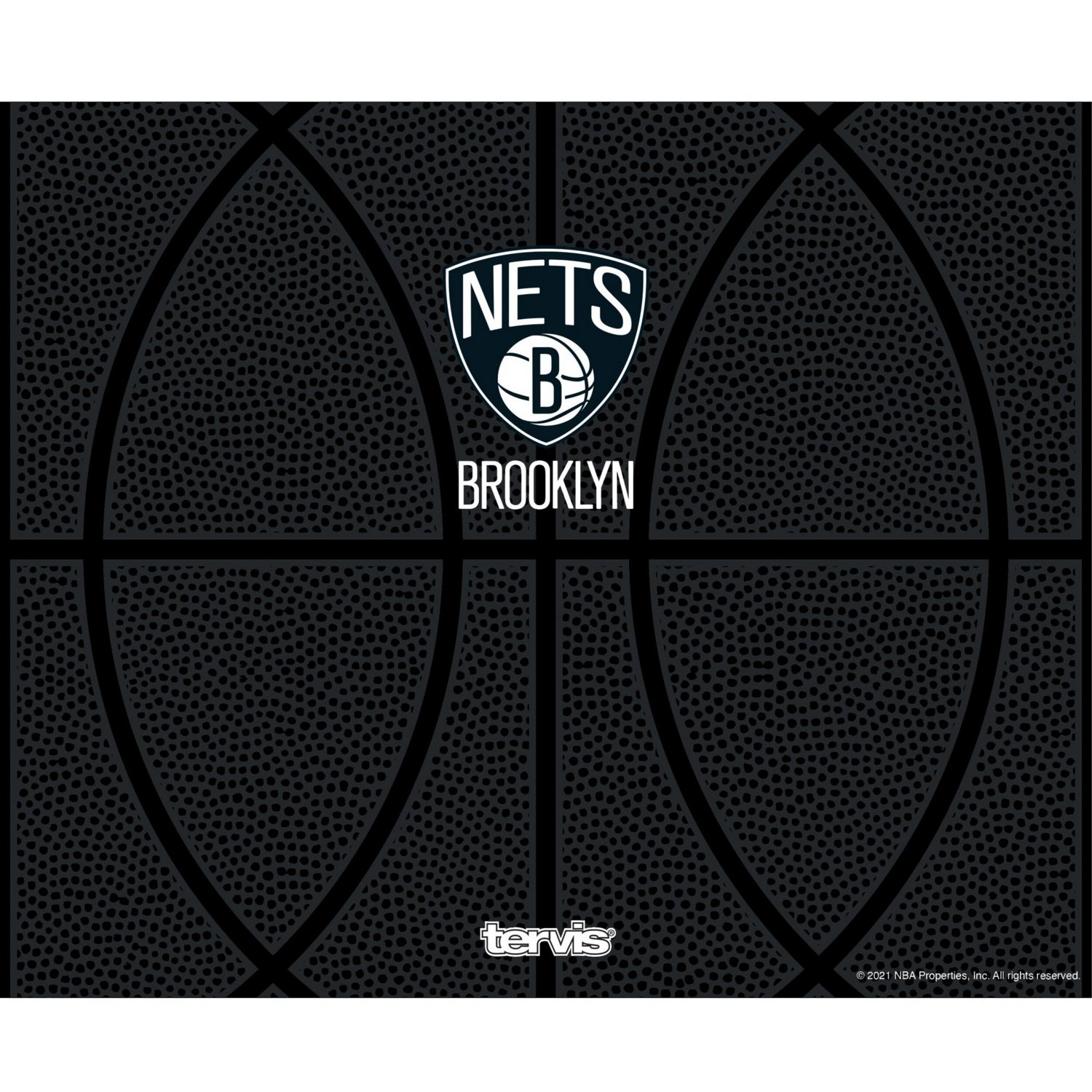 Tervis Brooklyn Nets 40oz Leather Wide Mouth Water Bottle - view number 2