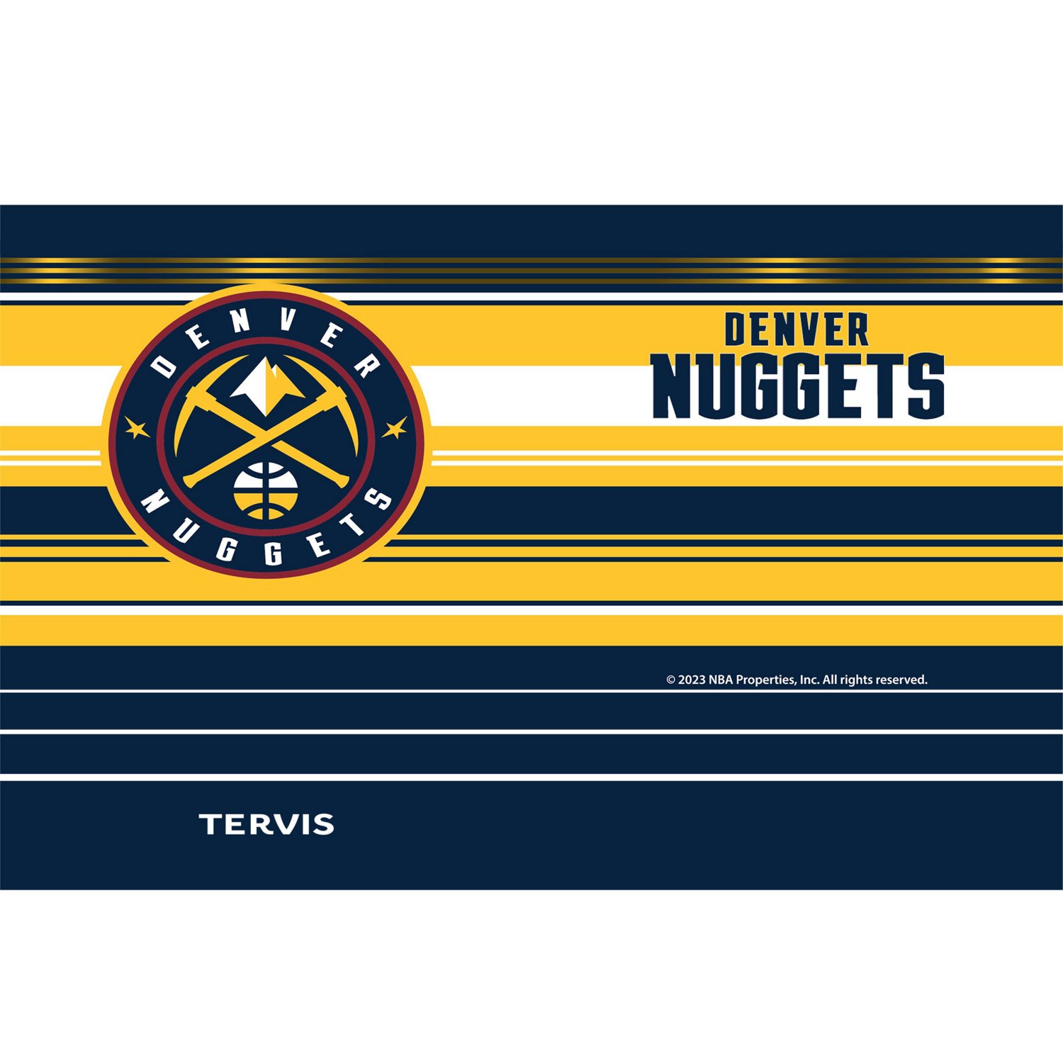 Tervis Denver Nuggets 30oz Hype Stripes Tumbler - view number 2