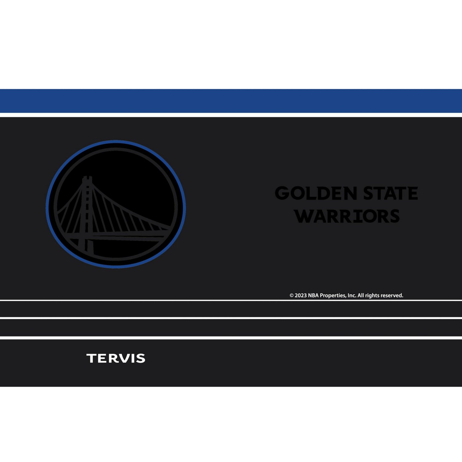 Tervis Golden State Warriors 30oz Night Game Tumbler with Straw - view number 2