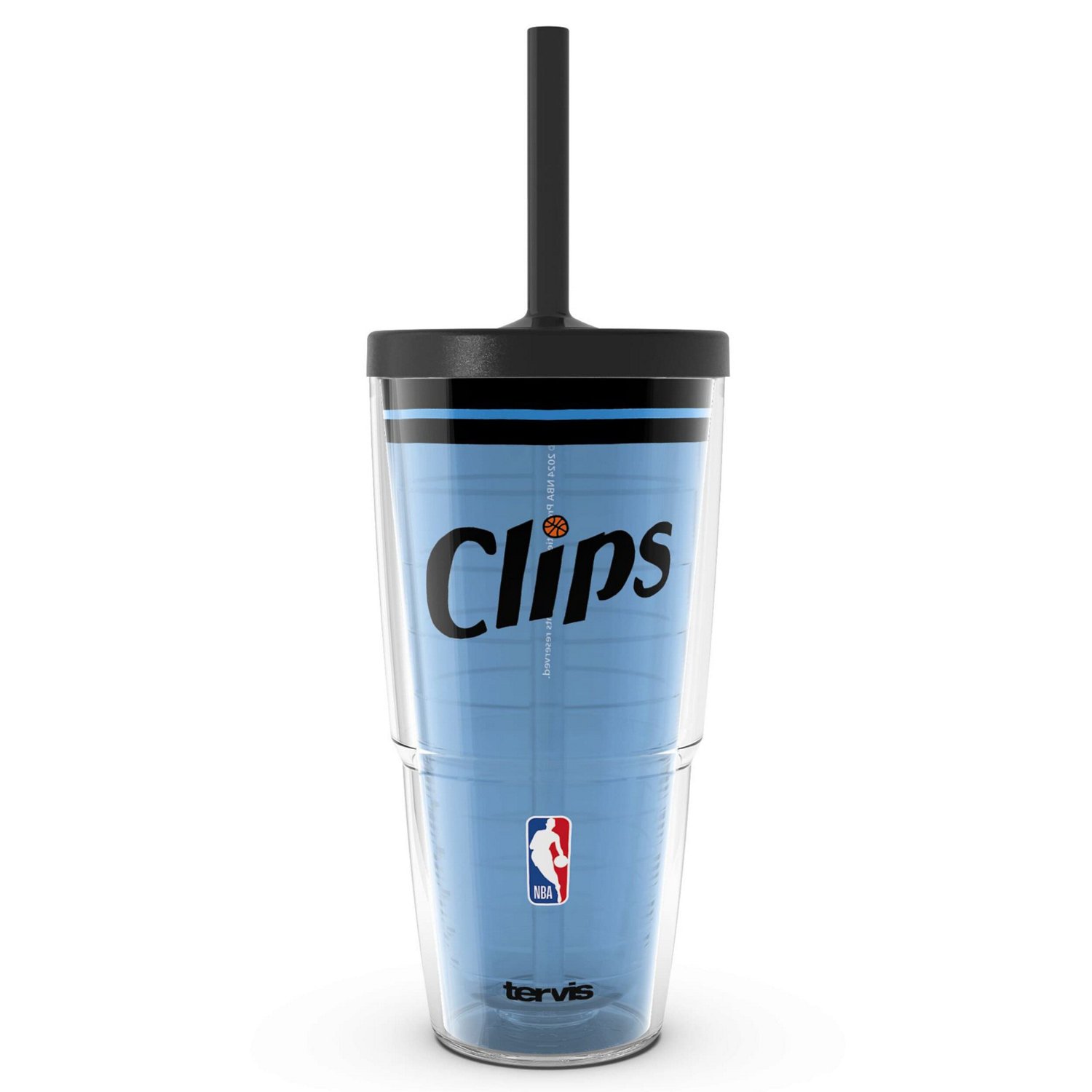 Tervis LA Clippers 2024 25 City Edition 24oz Classic Tumbler with Straw - view number 1