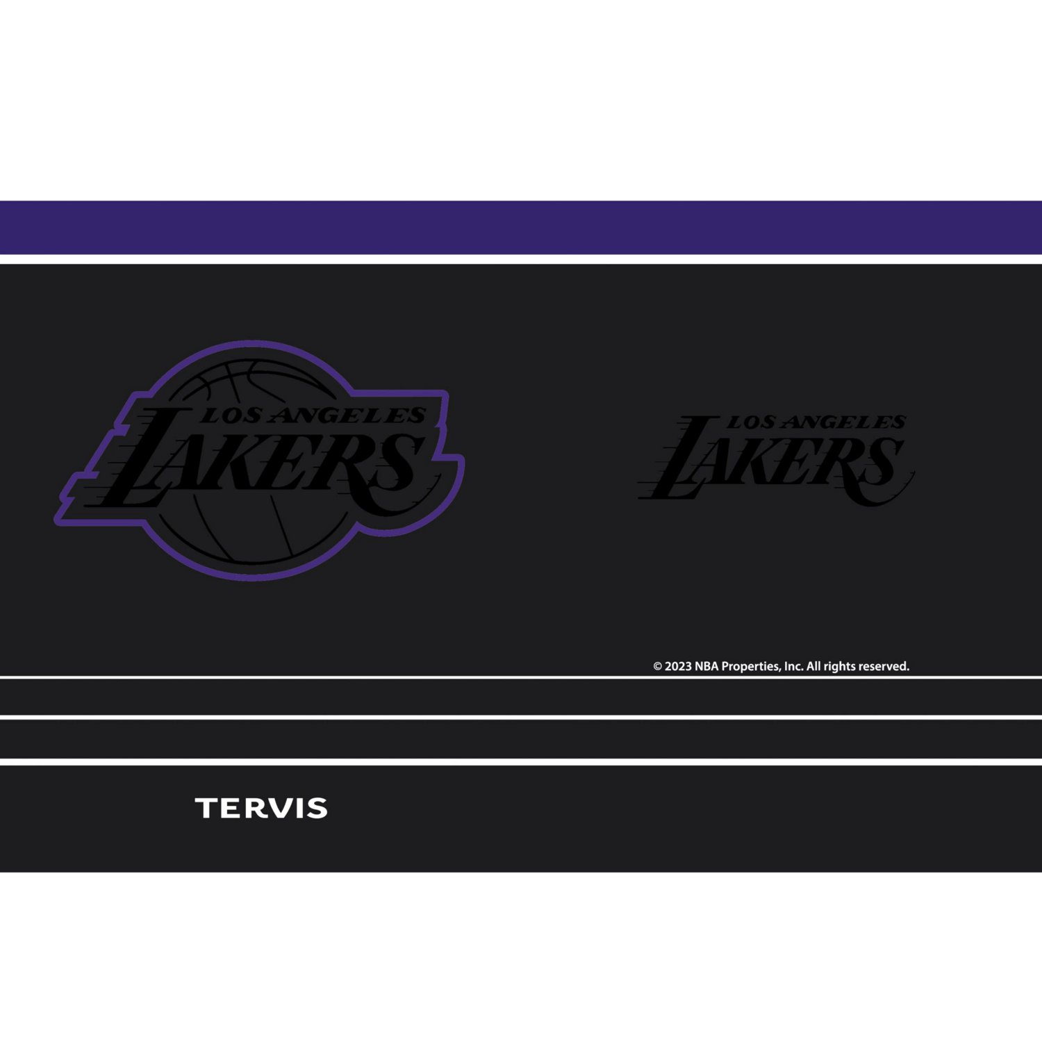 Tervis Los Angeles Lakers 30oz Night Game Tumbler with Straw - view number 2