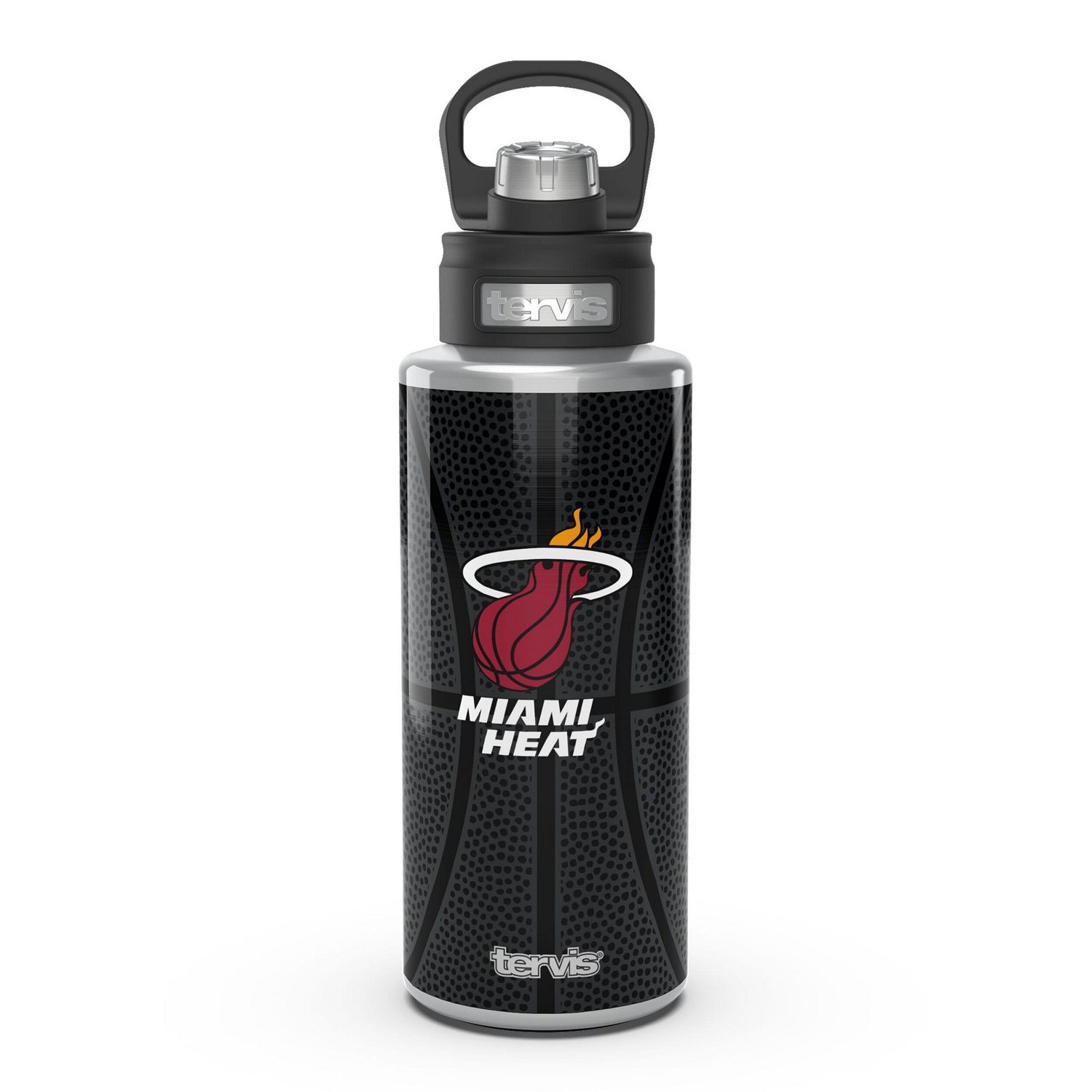 Tervis Miami Heat 32oz Stainless Steel Wide Mouth Water Bottle