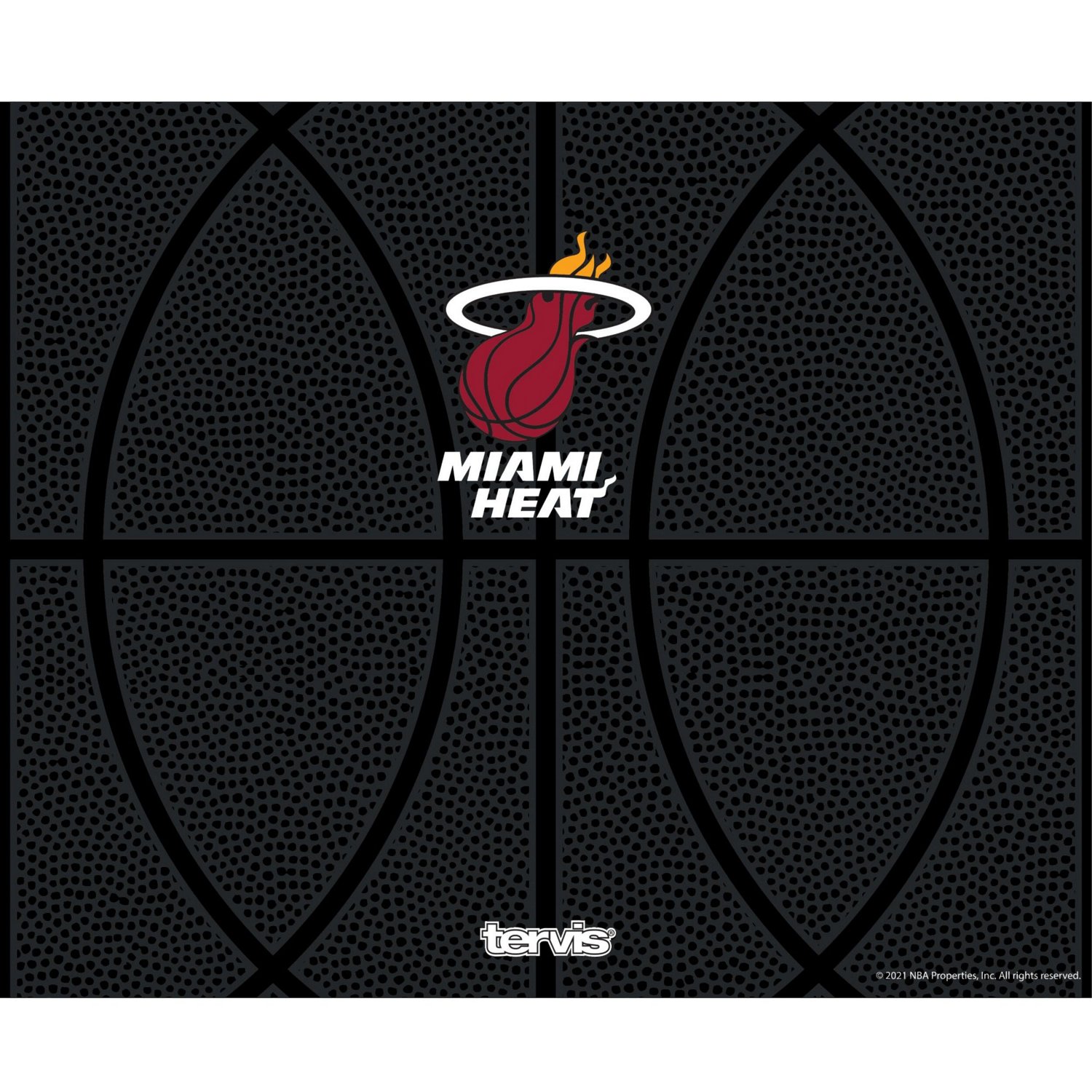 Tervis Miami Heat 40oz Leather Wide Mouth Water Bottle - view number 2