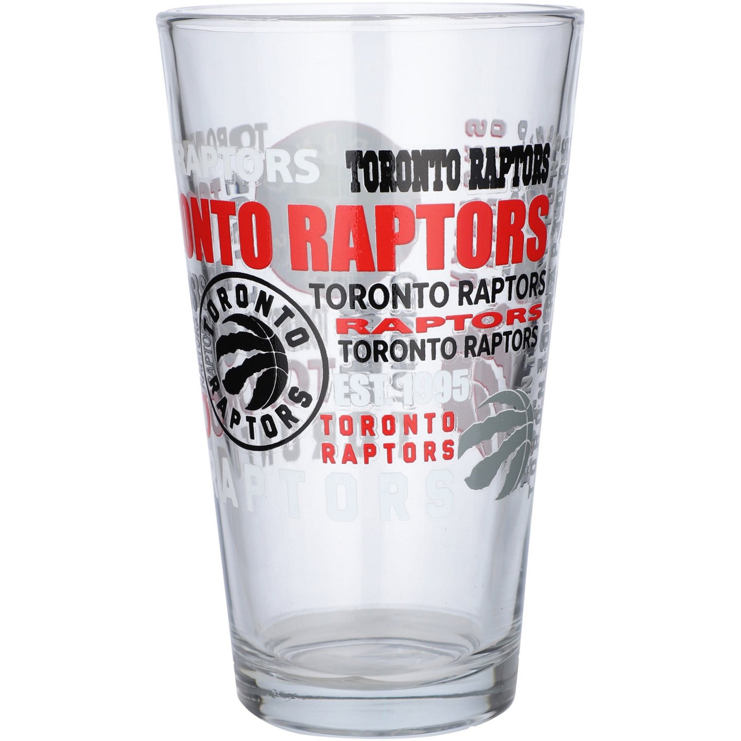 Toronto Raptors 16oz Team Spirit Pint Glass - view number 2