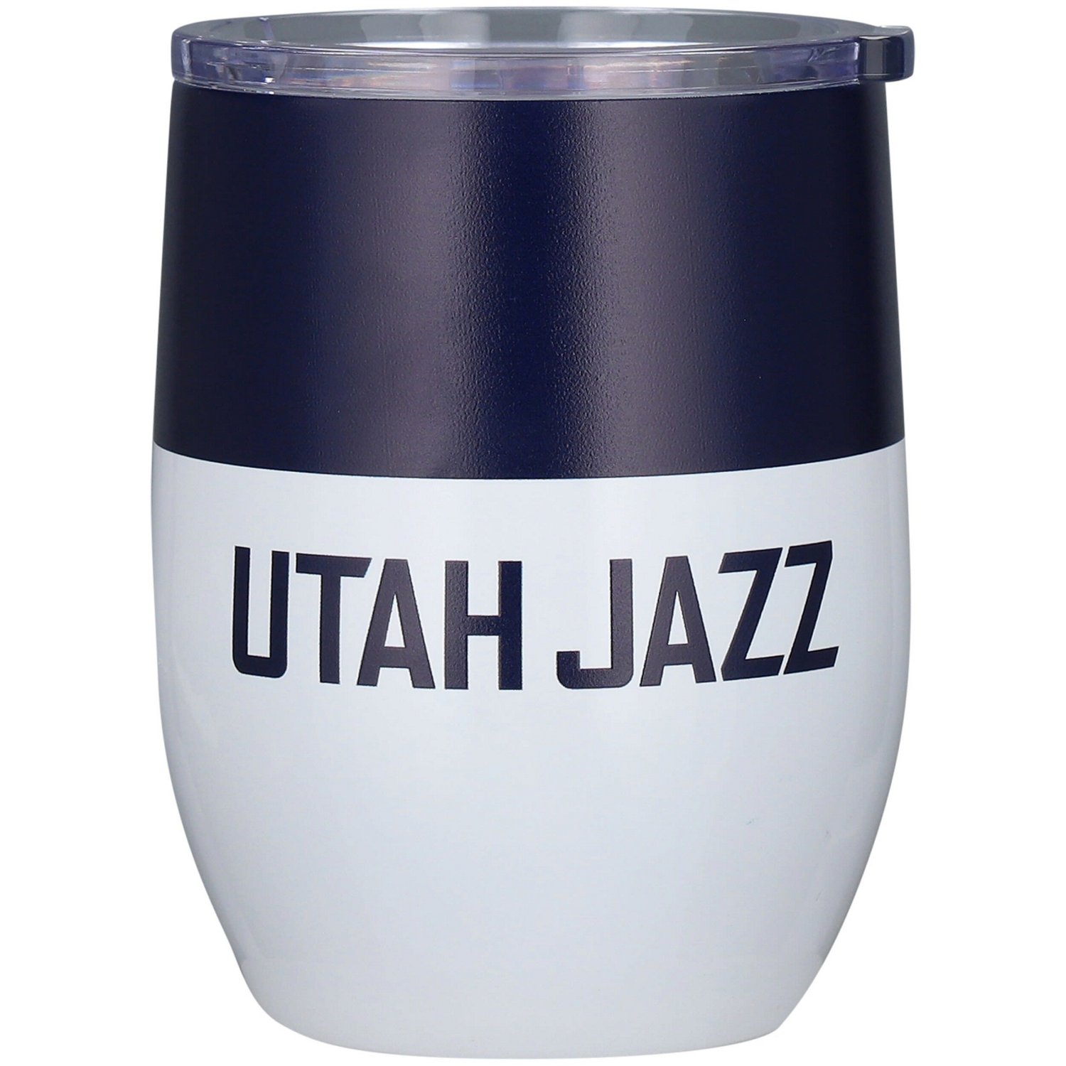 Utah Jazz 16oz Colorblock Stainless Steel Curved Tumbler - view number 2