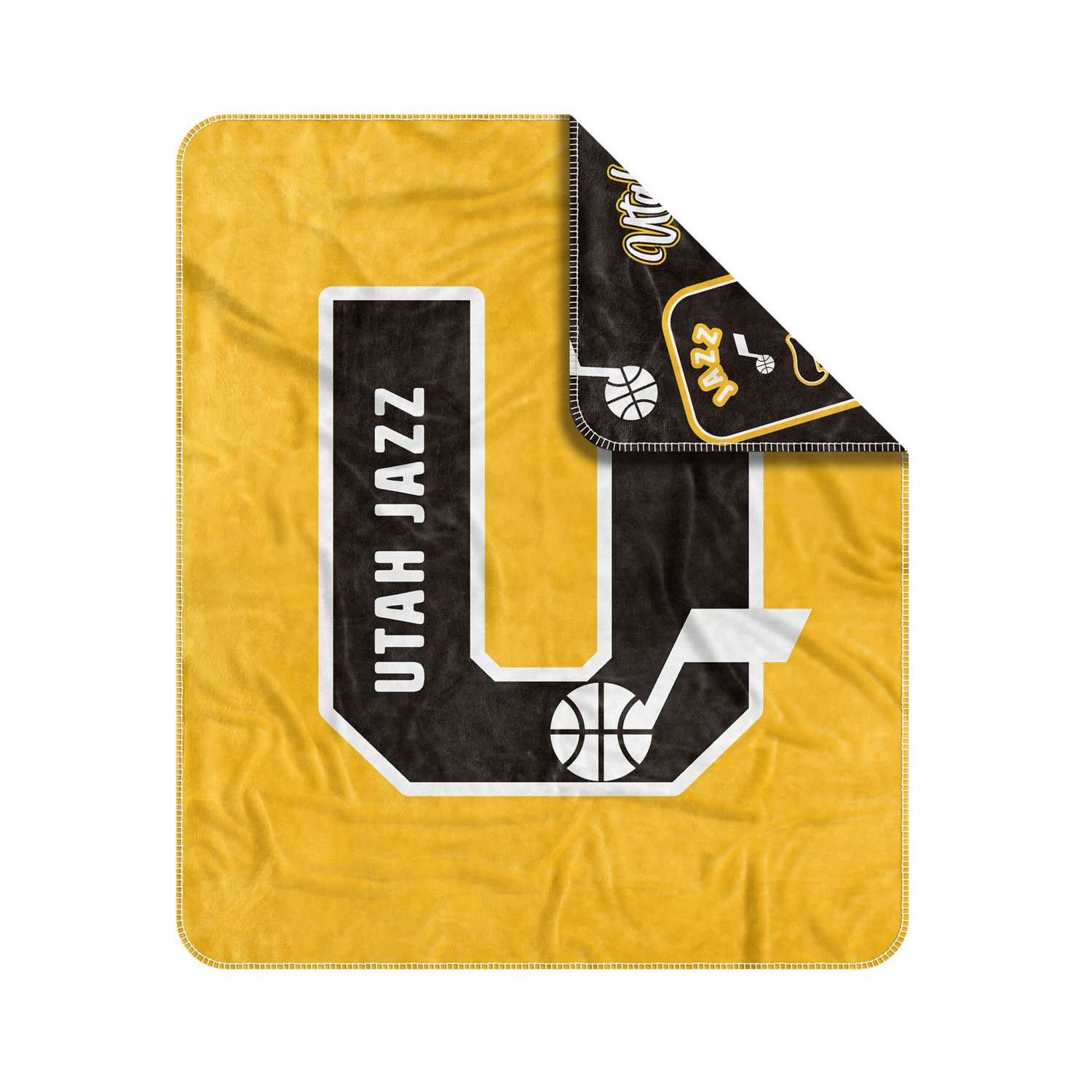 Utah Jazz 50" x 60" Dream Weave Throw Blanket - view number 3