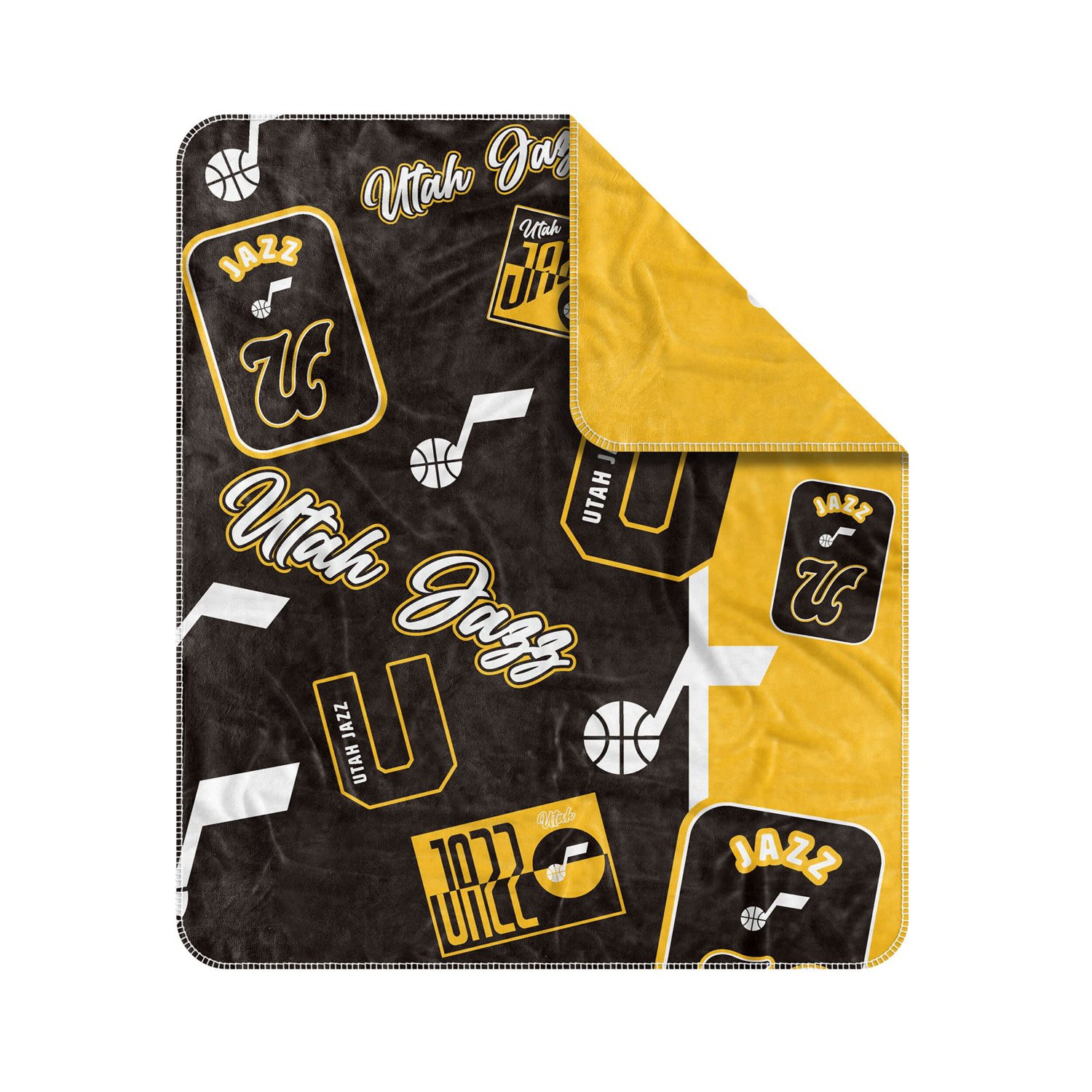 Utah Jazz 50" x 60" Dream Weave Throw Blanket - view number 2