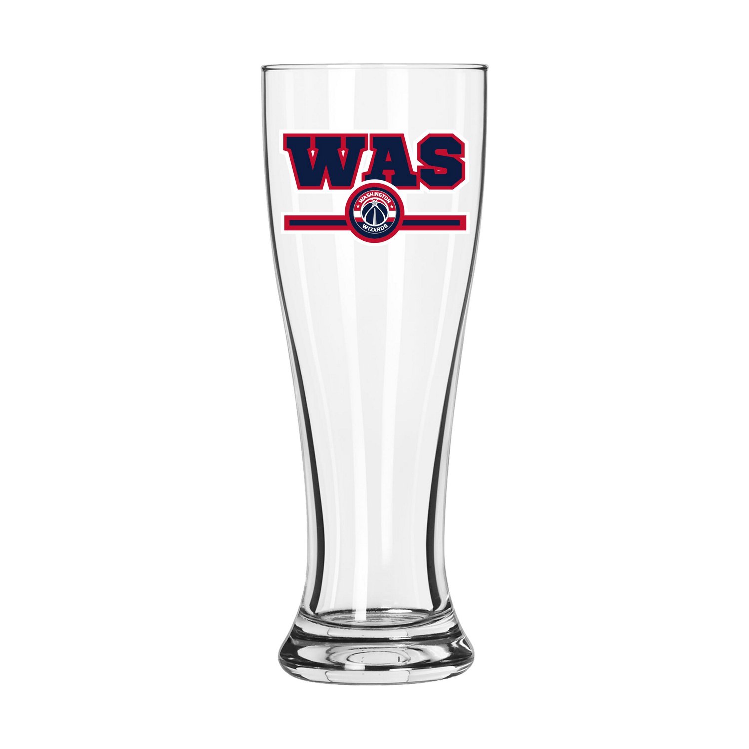 Washington Wizards Letterman Logo 16oz Pilsner Glass - view number 2